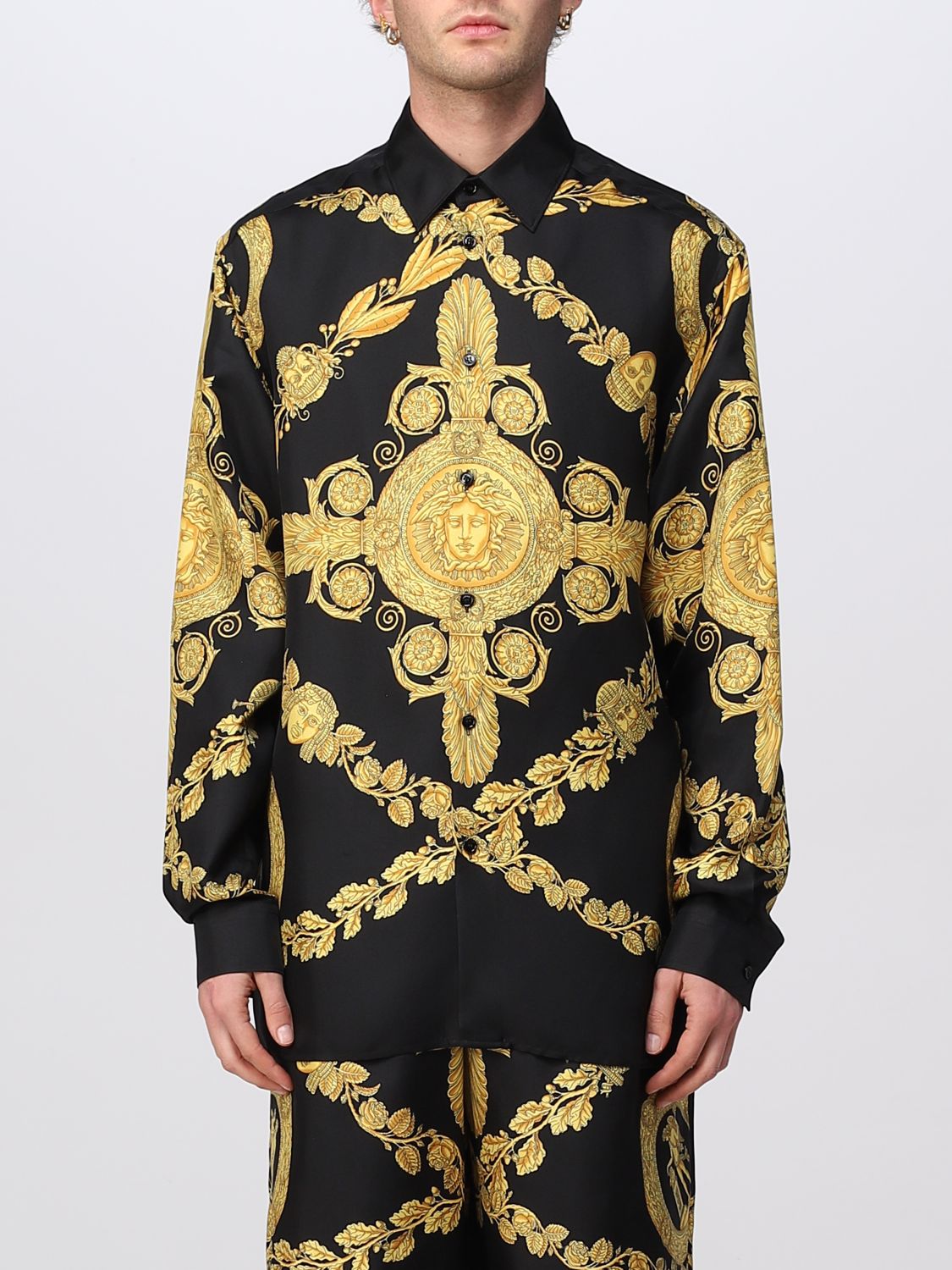 Versace Shirt VERSACE Men colour Multicolor