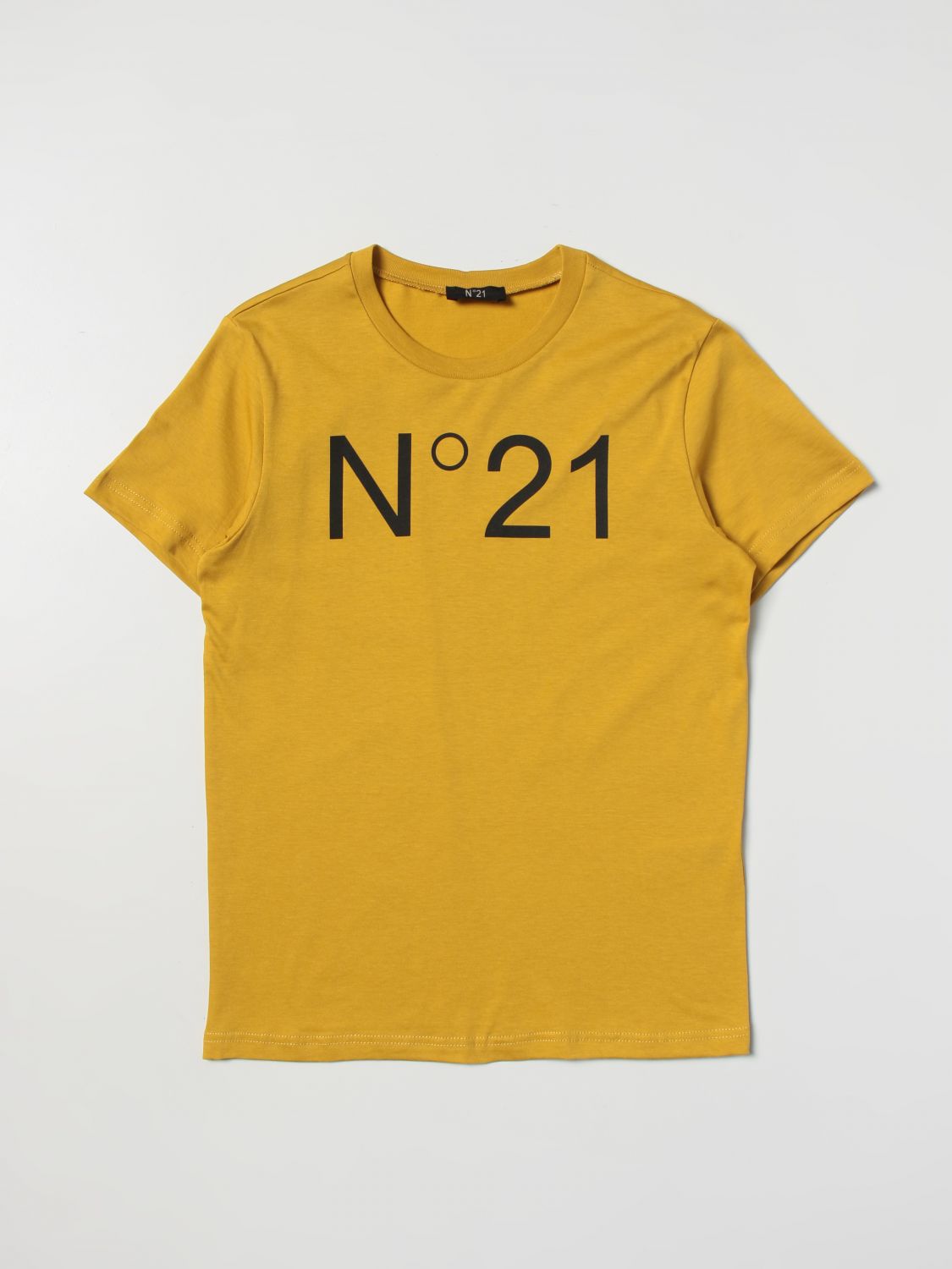 N° 21 T-Shirt N° 21 Kids colour Yellow