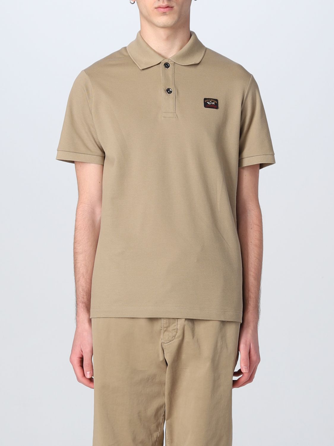 Paul & Shark Polo Shirt PAUL & SHARK Men colour Beige