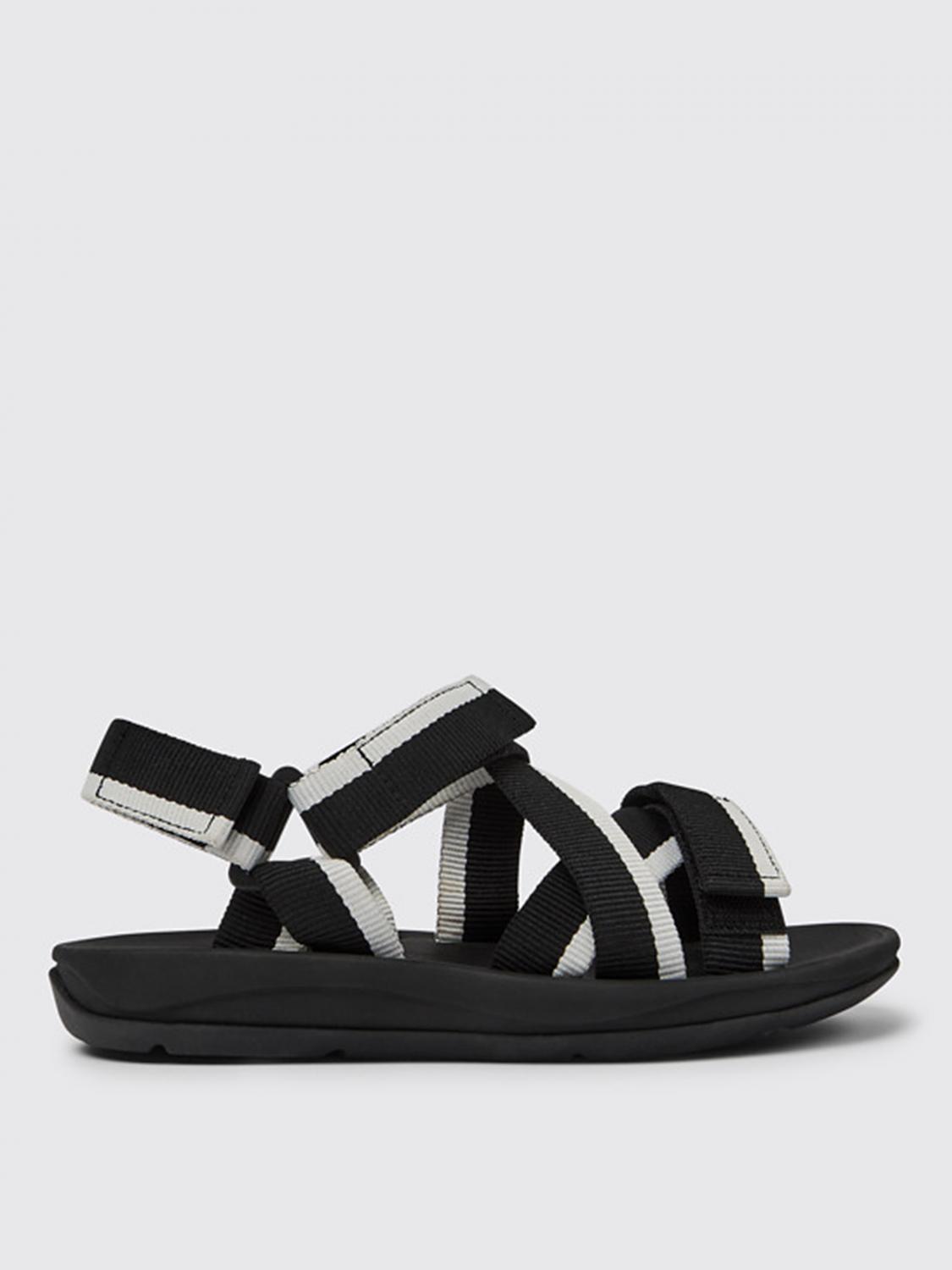 Camper Flat Sandals CAMPER Woman colour Black