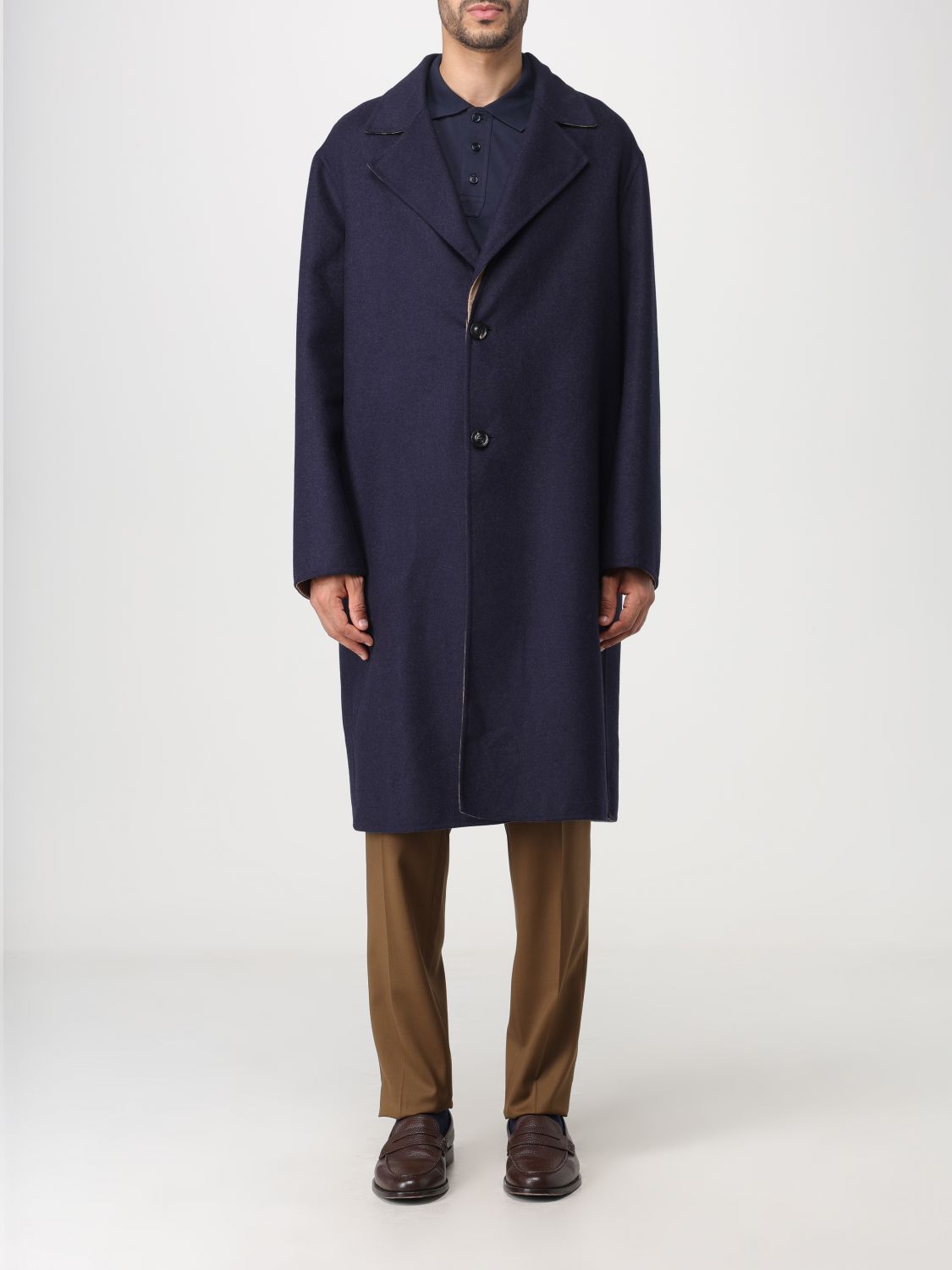 Lardini Coat LARDINI Men colour Blue