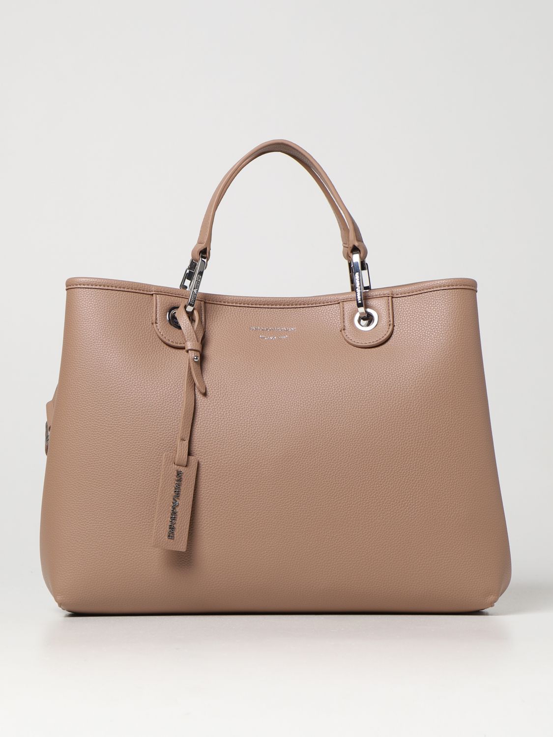 Emporio Armani Tote Bags EMPORIO ARMANI Woman colour Beige