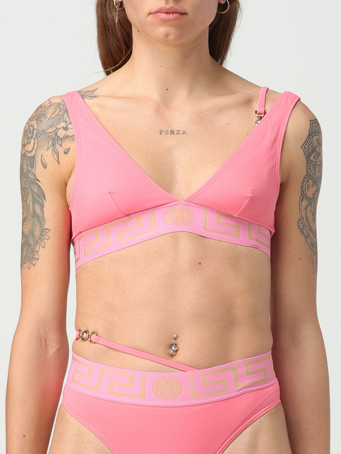 Versace Swimsuit VERSACE Woman colour Pink