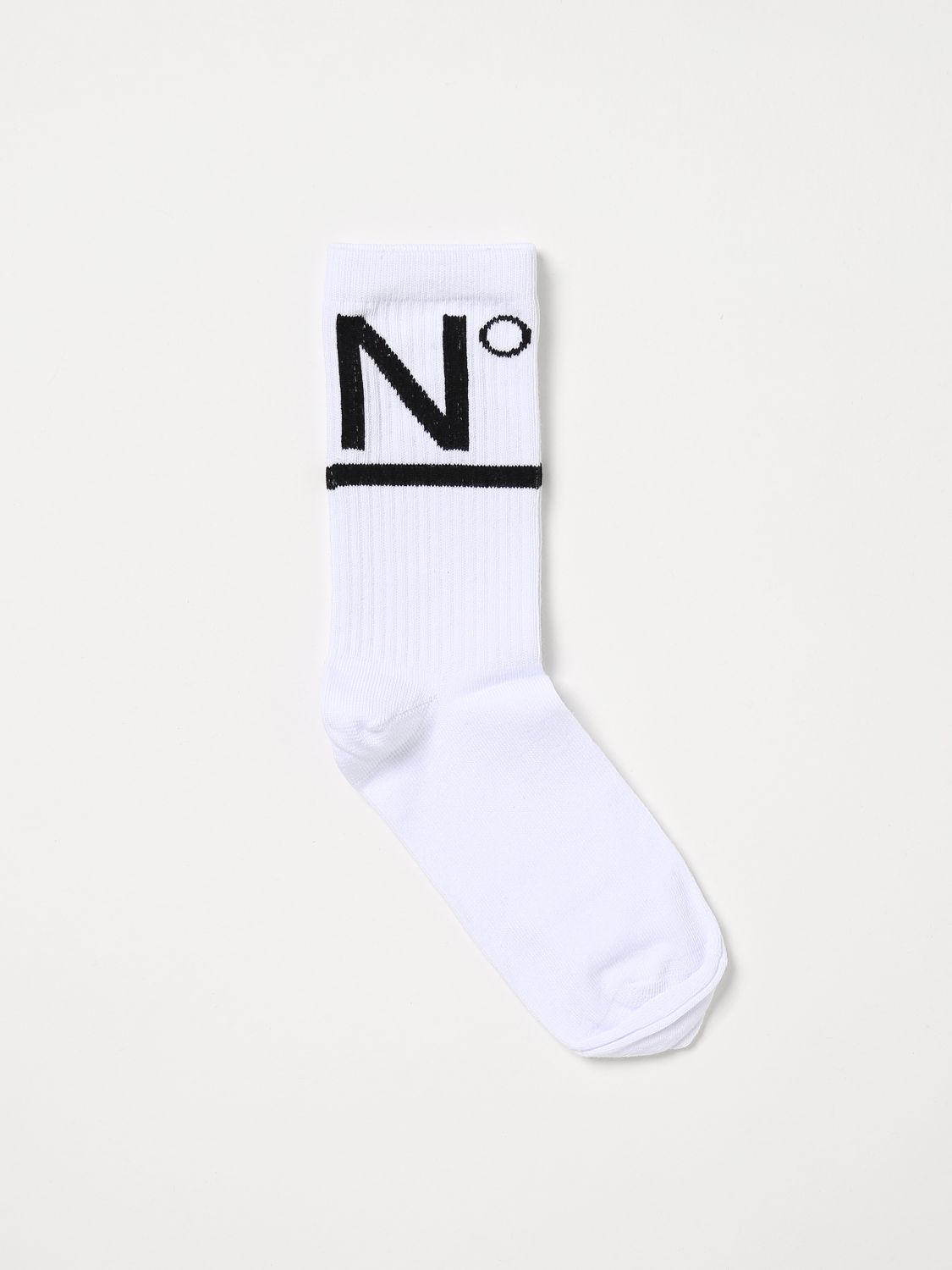N° 21 Girls' Socks N° 21 Kids colour White