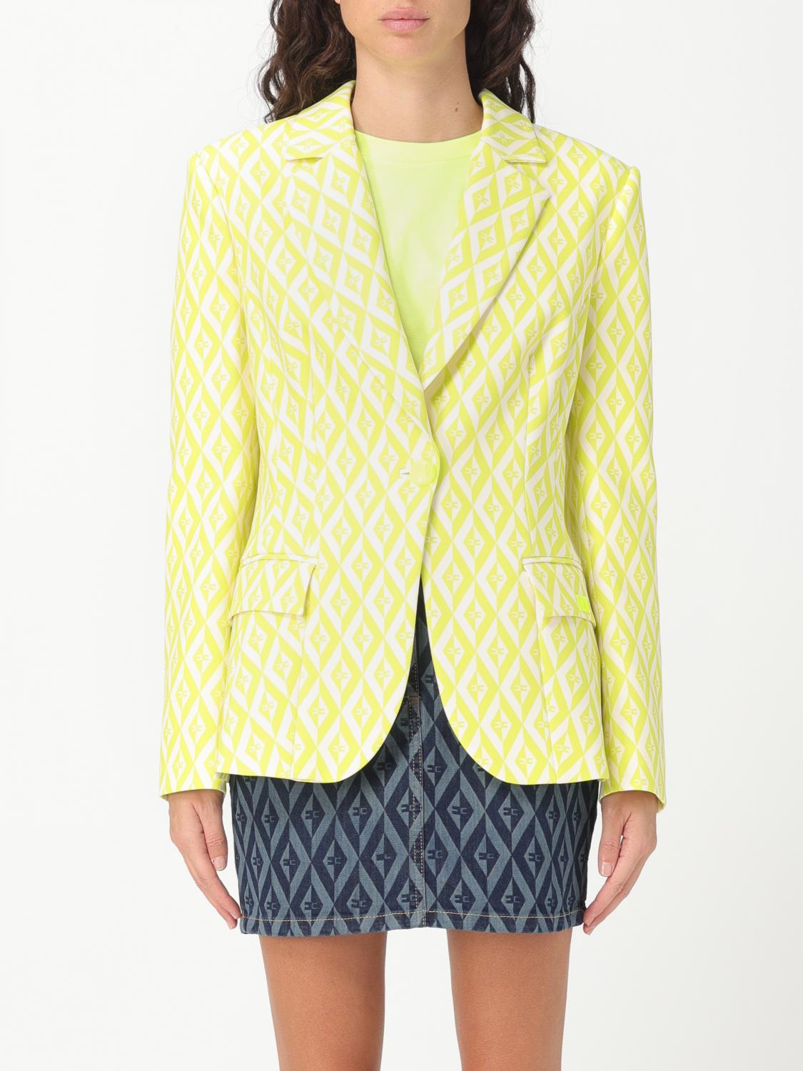 Elisabetta Franchi Blazer ELISABETTA FRANCHI Woman colour Yellow