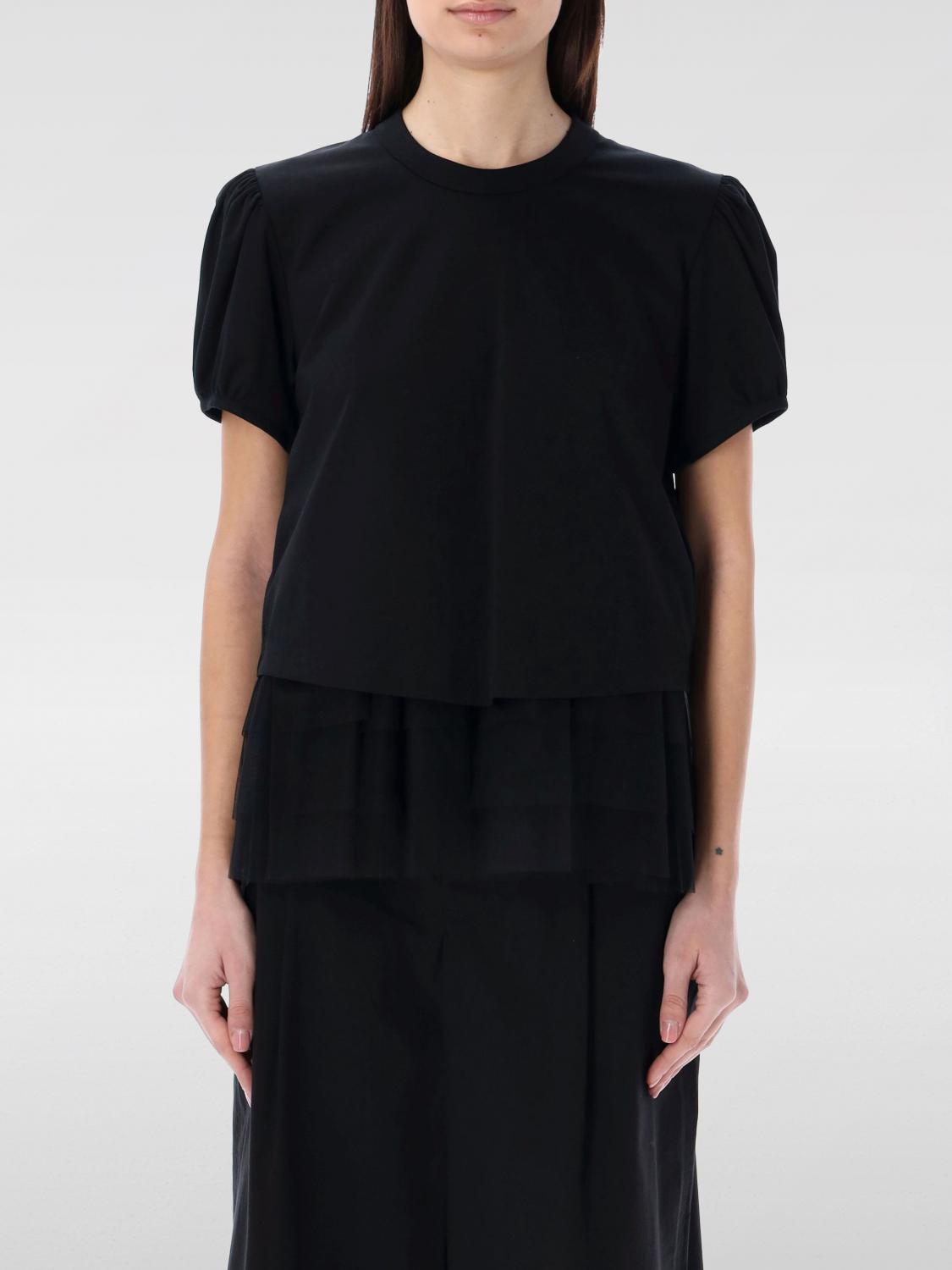 Noir Kei Ninomiya T-Shirt NOIR KEI NINOMIYA Woman color Black