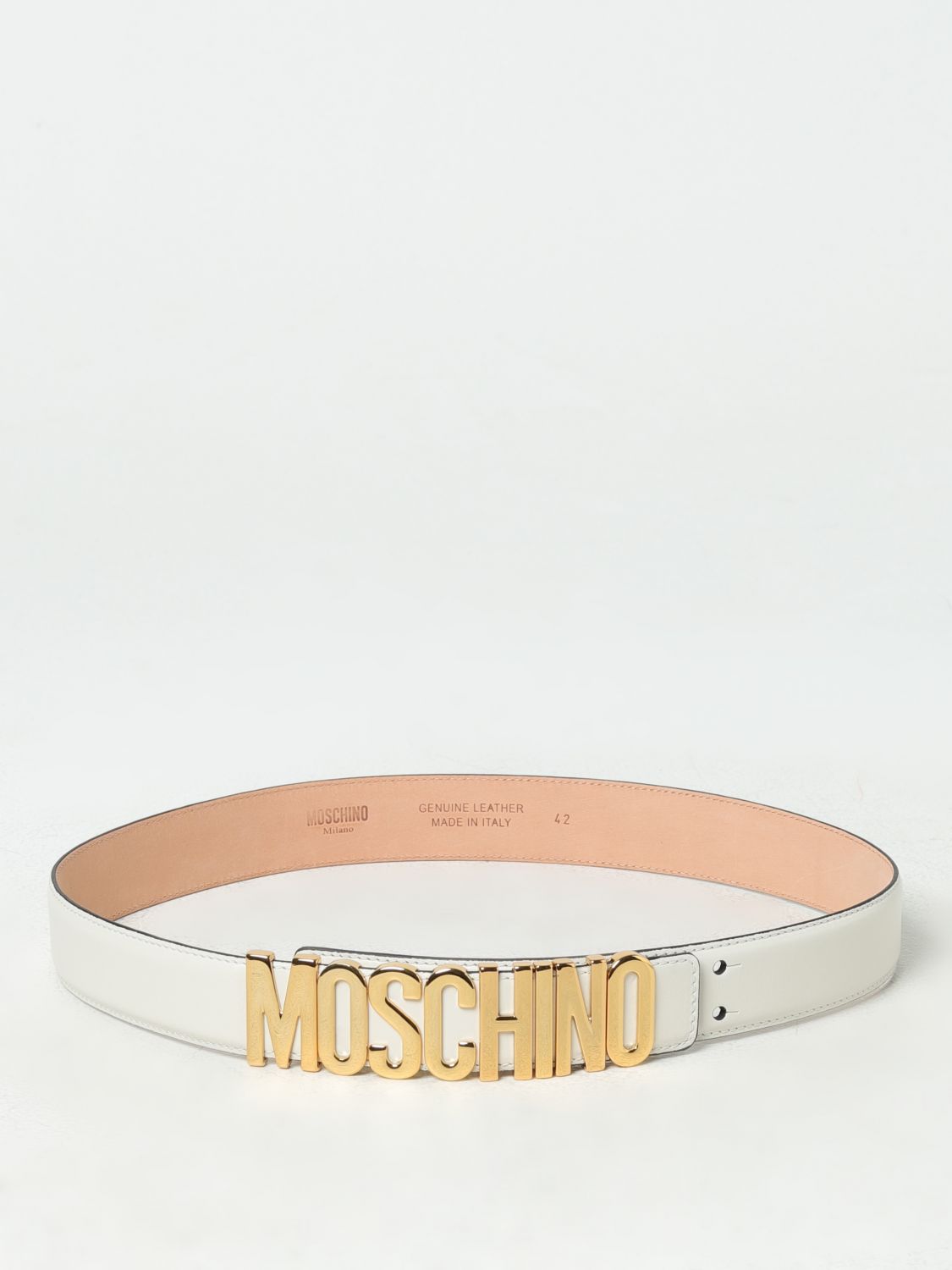 Moschino Couture Belt MOSCHINO COUTURE Woman colour White