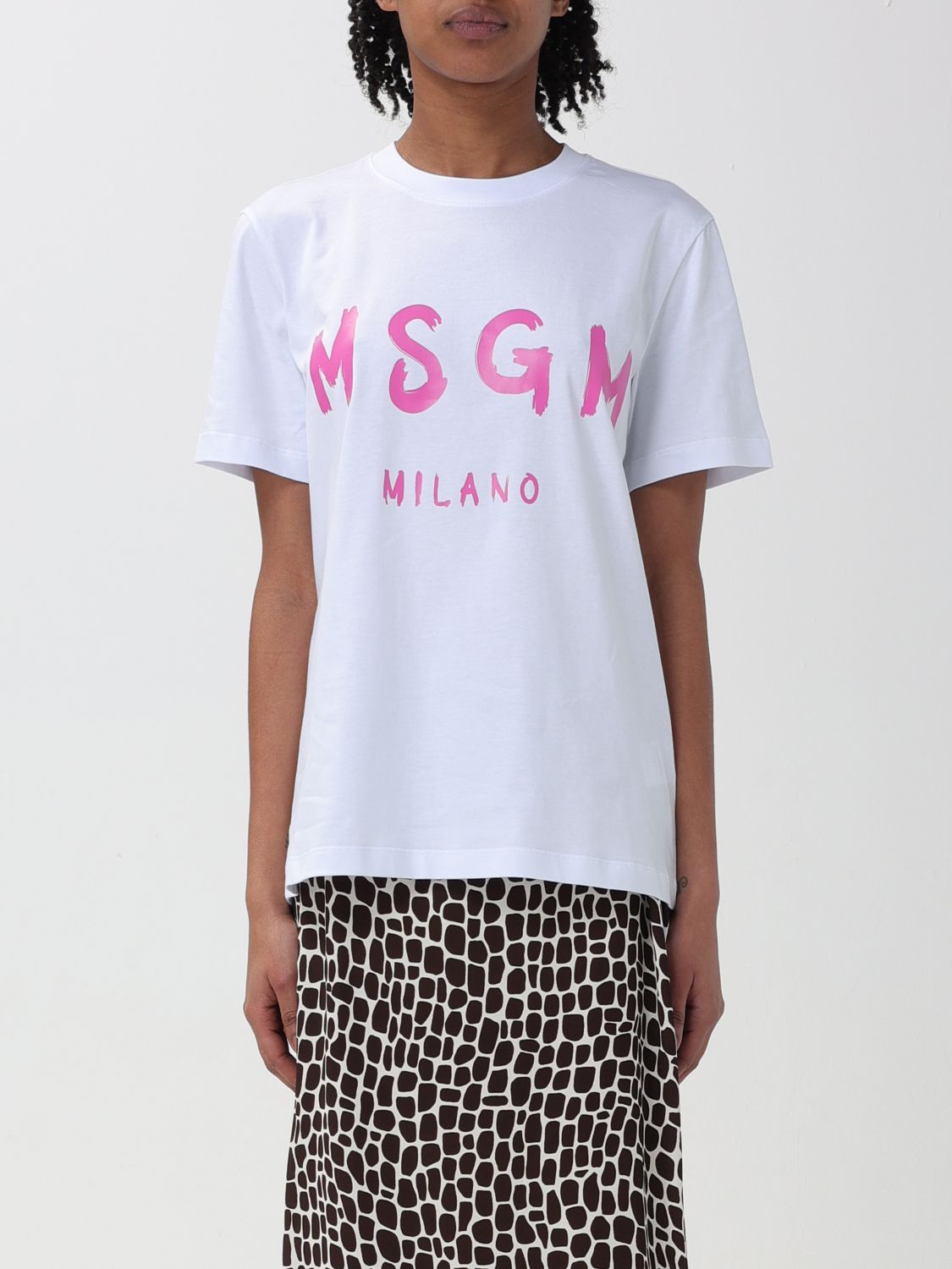 Msgm T-Shirt MSGM Woman colour White