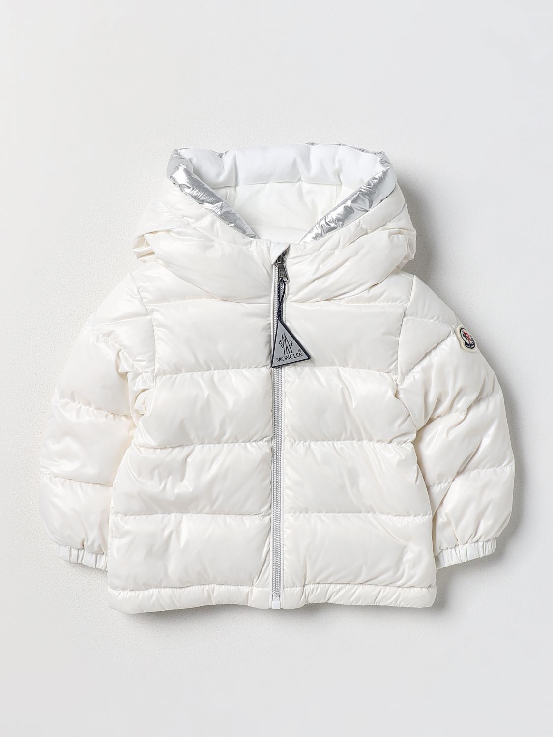 Moncler Jacket MONCLER Kids colour White