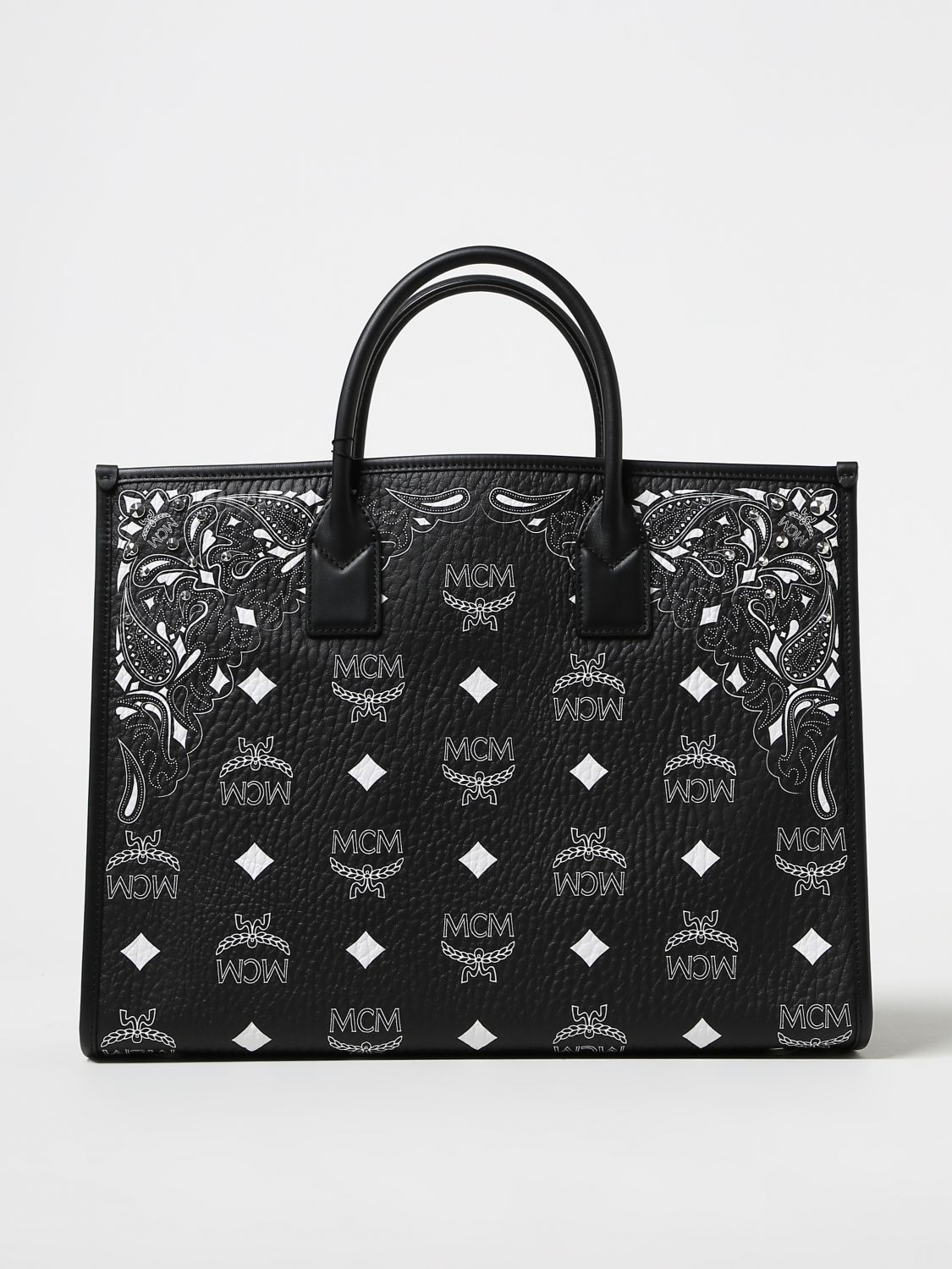 Mcm Tote Bags MCM Woman colour Black