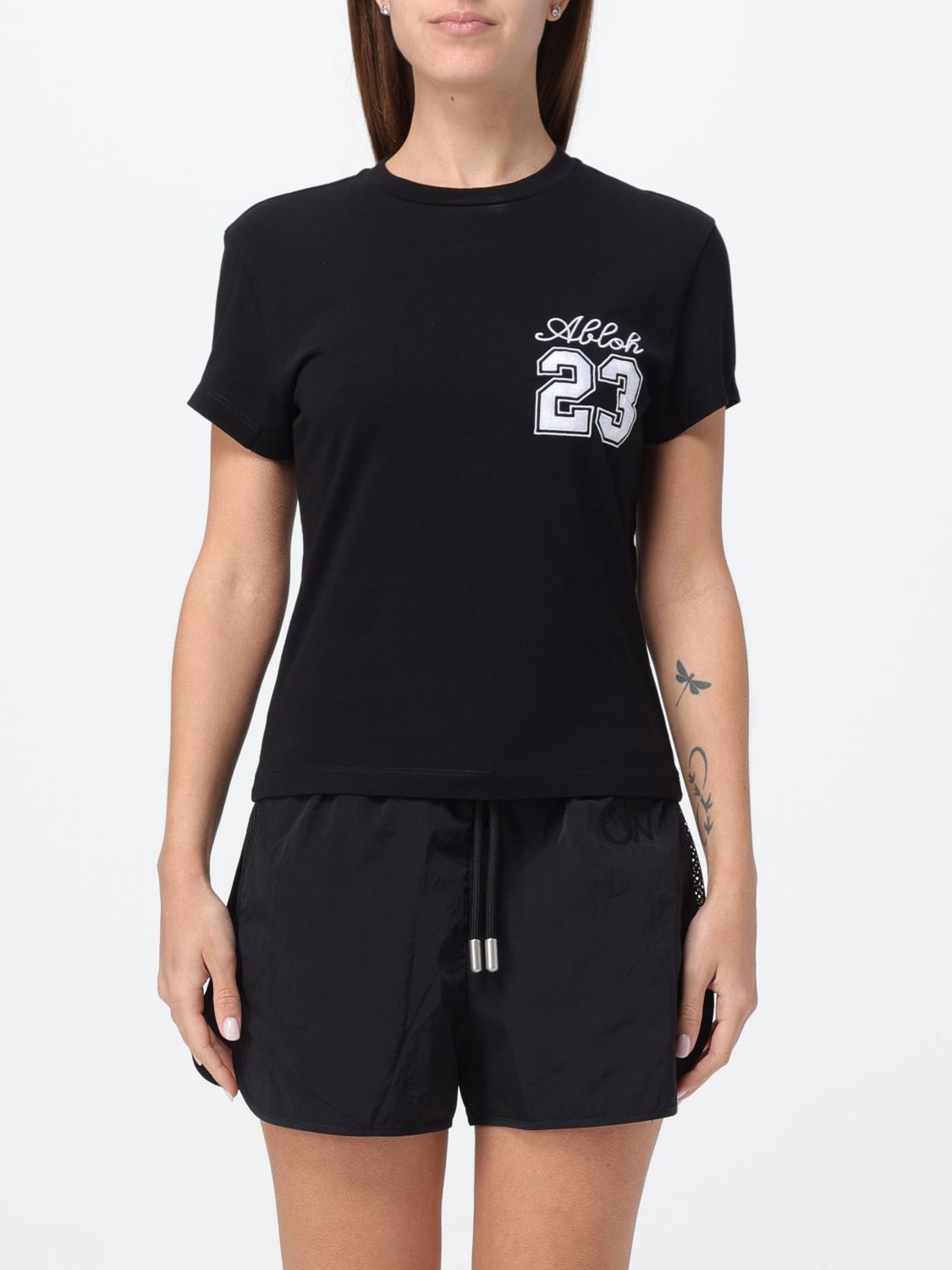 OFF-WHITE T-Shirt OFF-WHITE Woman colour Black