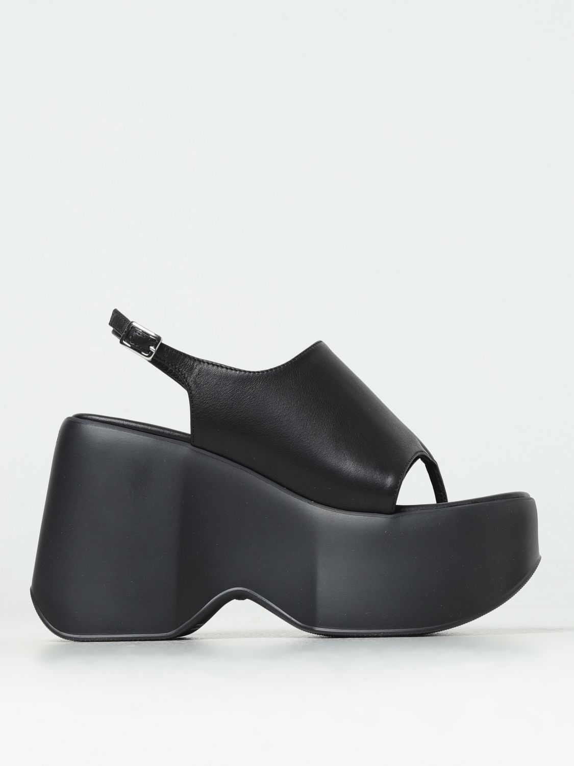 Vic Matié Wedge Shoes VIC MATIÉ Woman colour Black