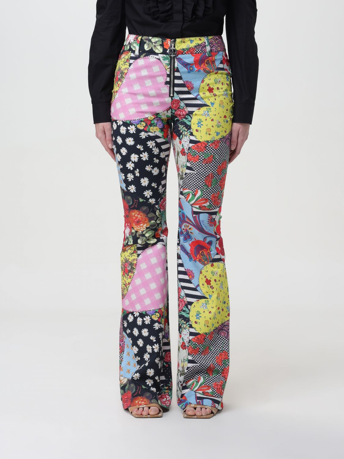 Moschino Jeans Trousers MOSCHINO JEANS Woman colour Multicolor