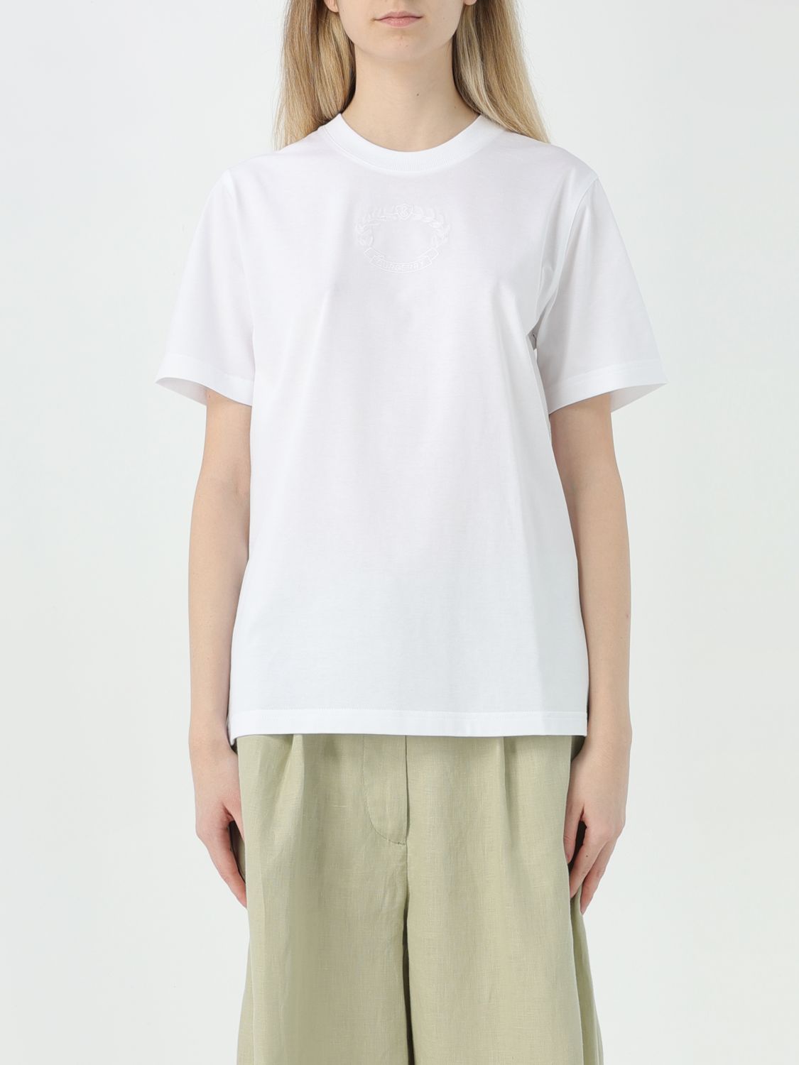 Burberry T-Shirt BURBERRY Woman color White