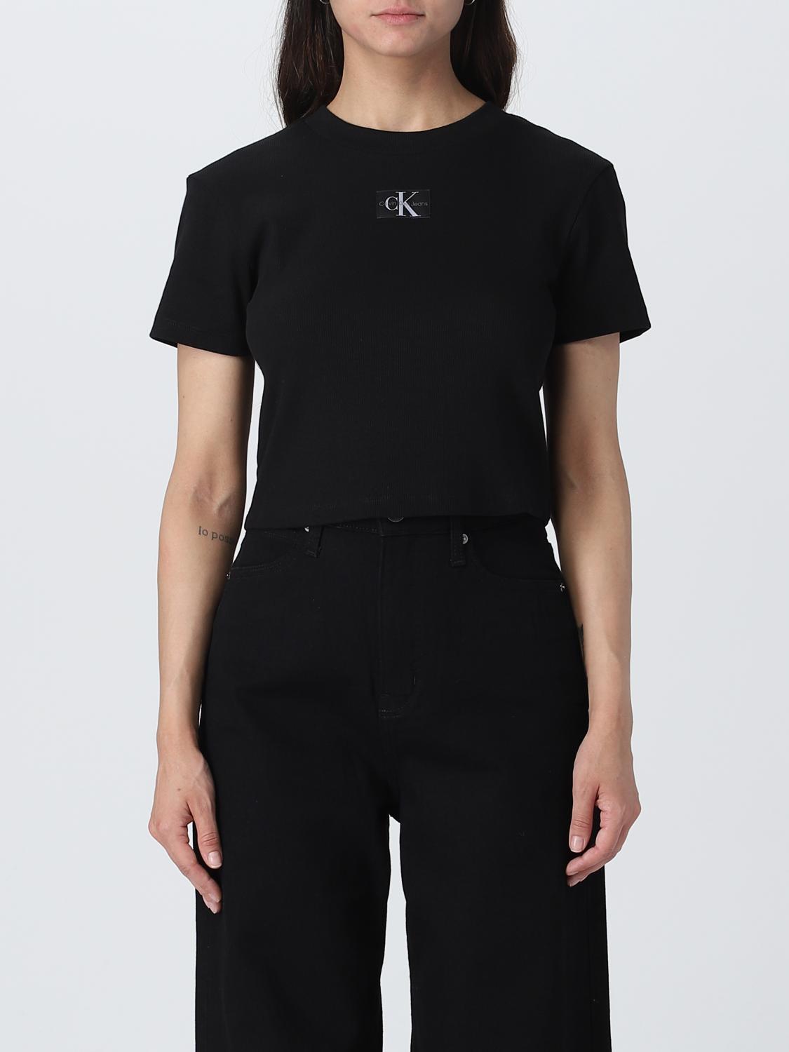 Ck Jeans T-Shirt CK JEANS Woman colour Black