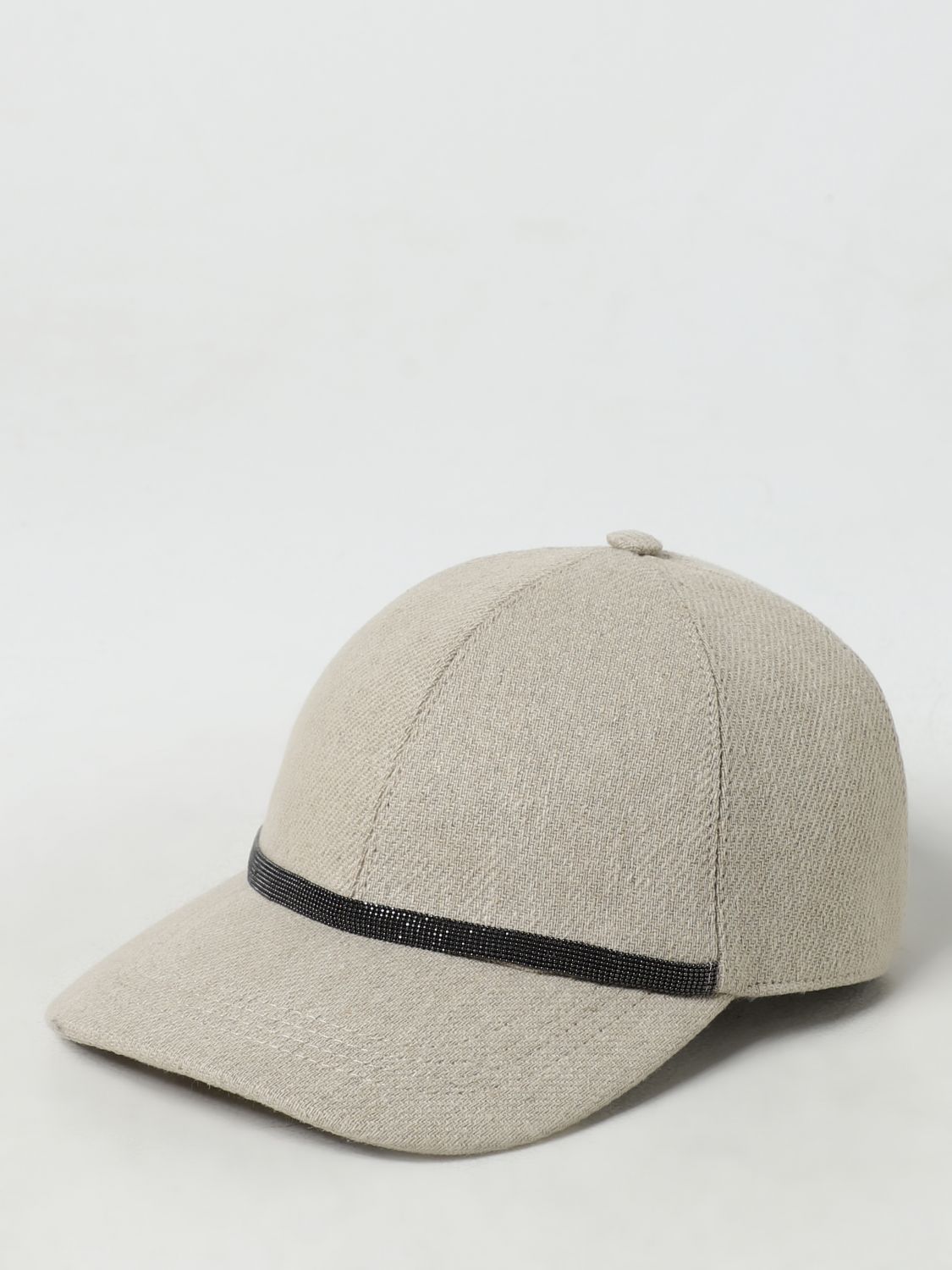 Brunello Cucinelli Hat BRUNELLO CUCINELLI Woman colour Yellow Cream