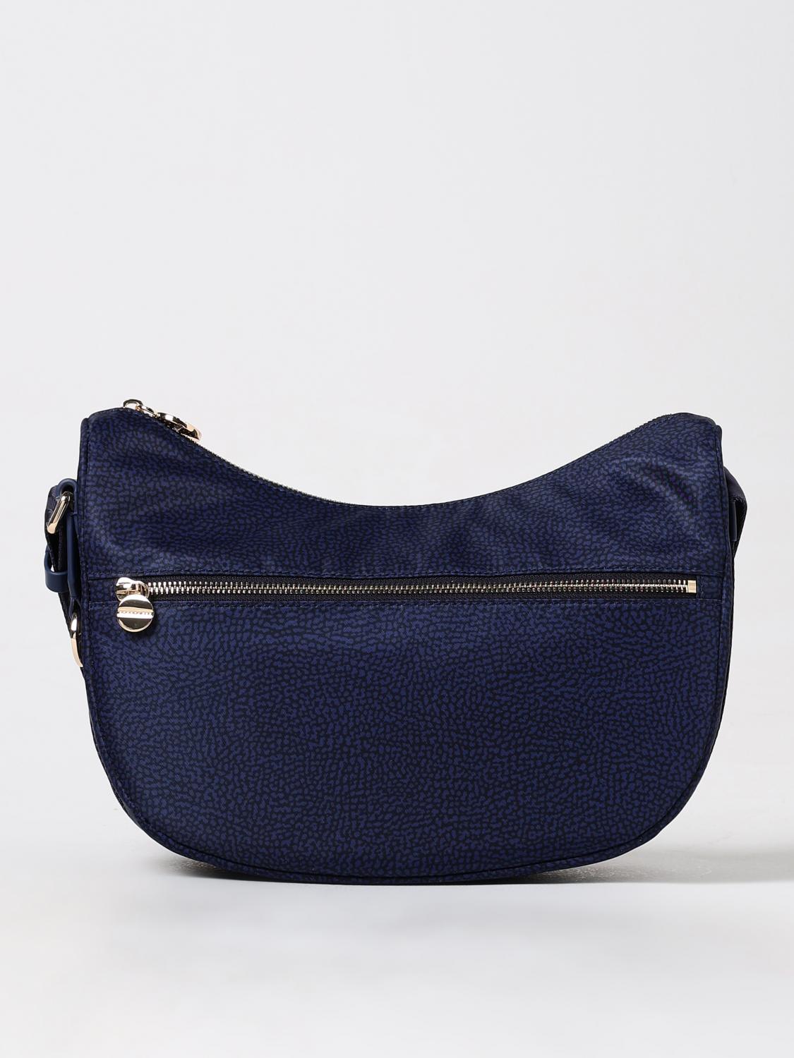 Borbonese Shoulder Bag BORBONESE Woman color Blue