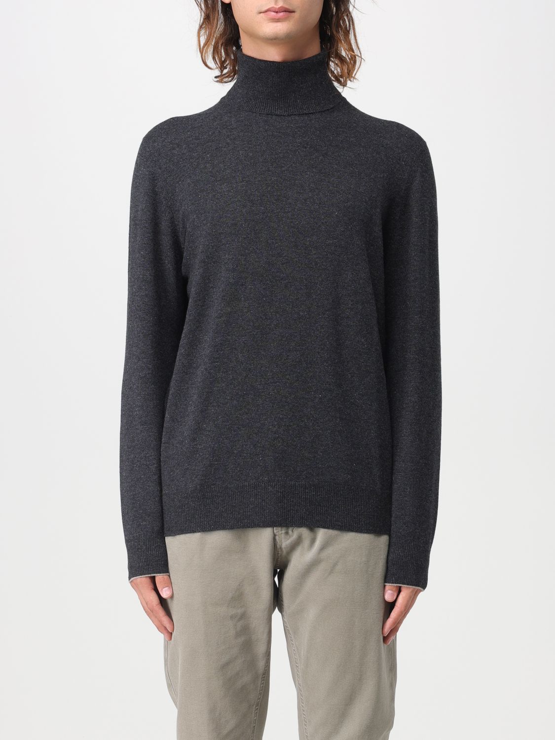 Brunello Cucinelli Jumper BRUNELLO CUCINELLI Men colour Charcoal