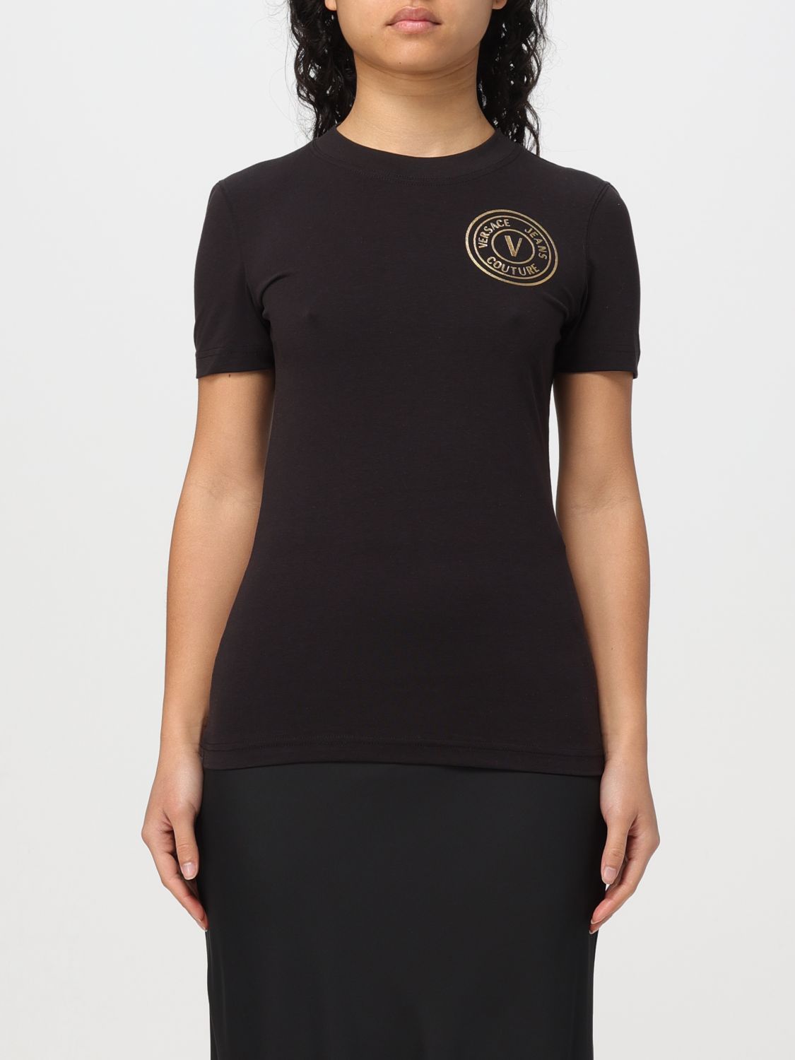 Versace Jeans Couture T-Shirt VERSACE JEANS COUTURE Woman colour Black