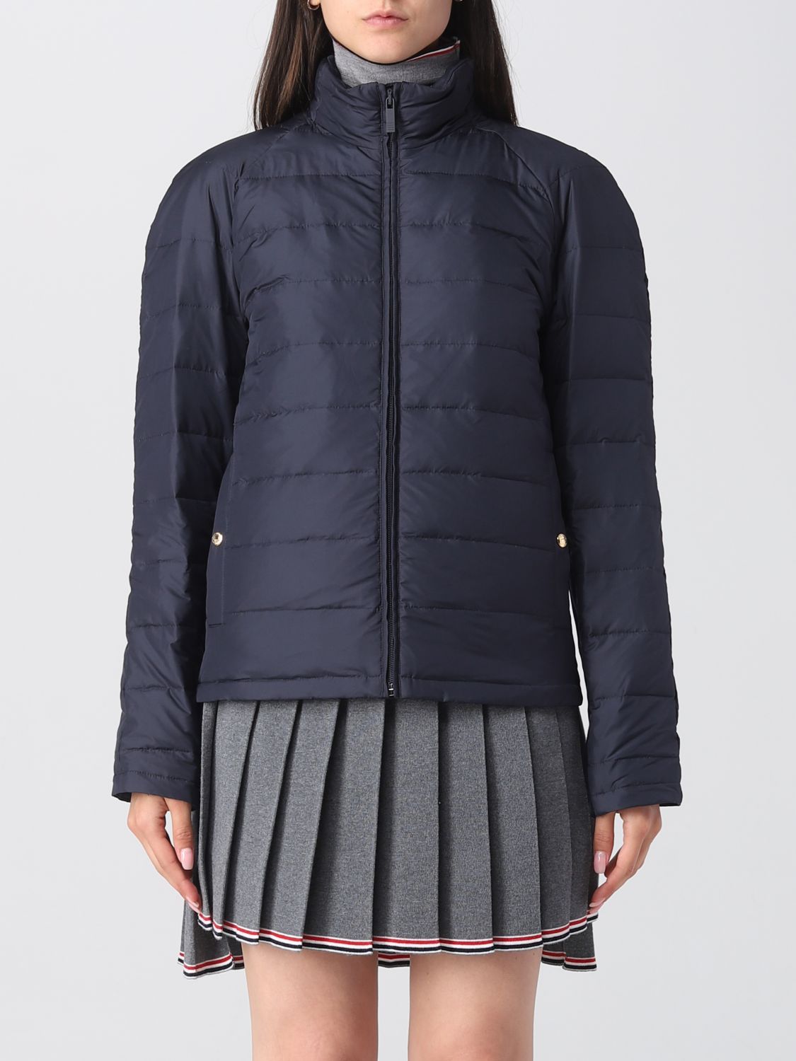 Thom Browne Jacket THOM BROWNE Woman colour Blue