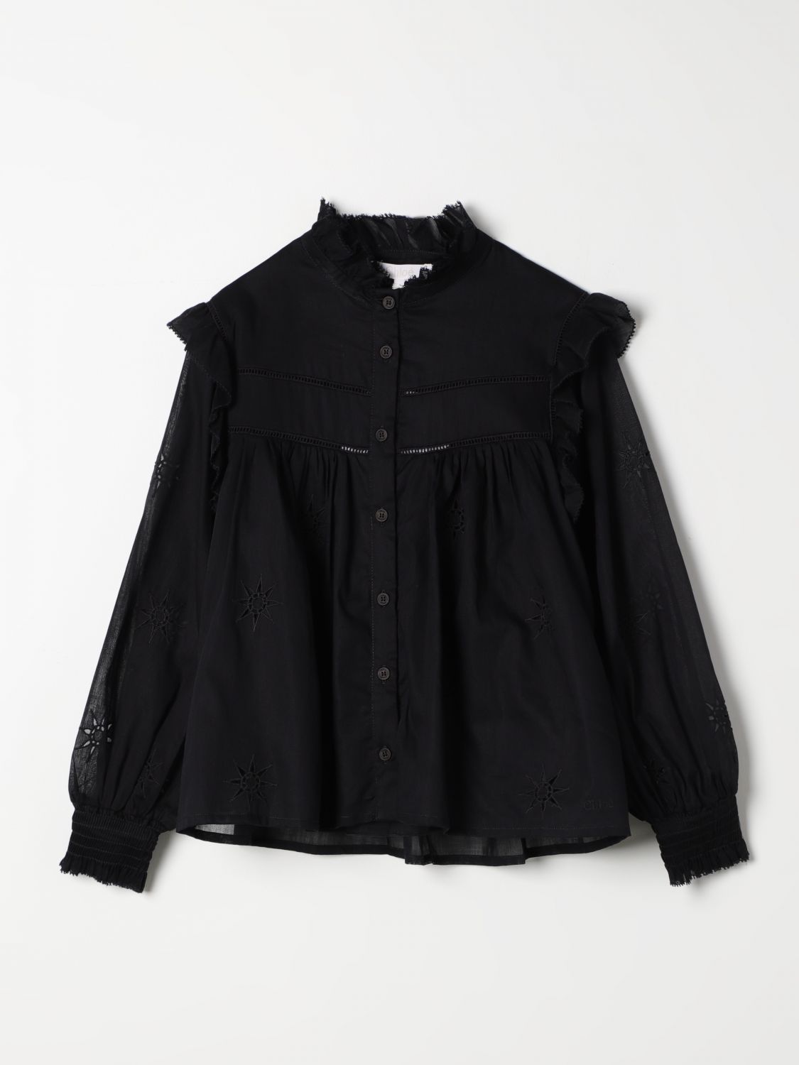 Chloé Shirt CHLOÉ Kids colour Black