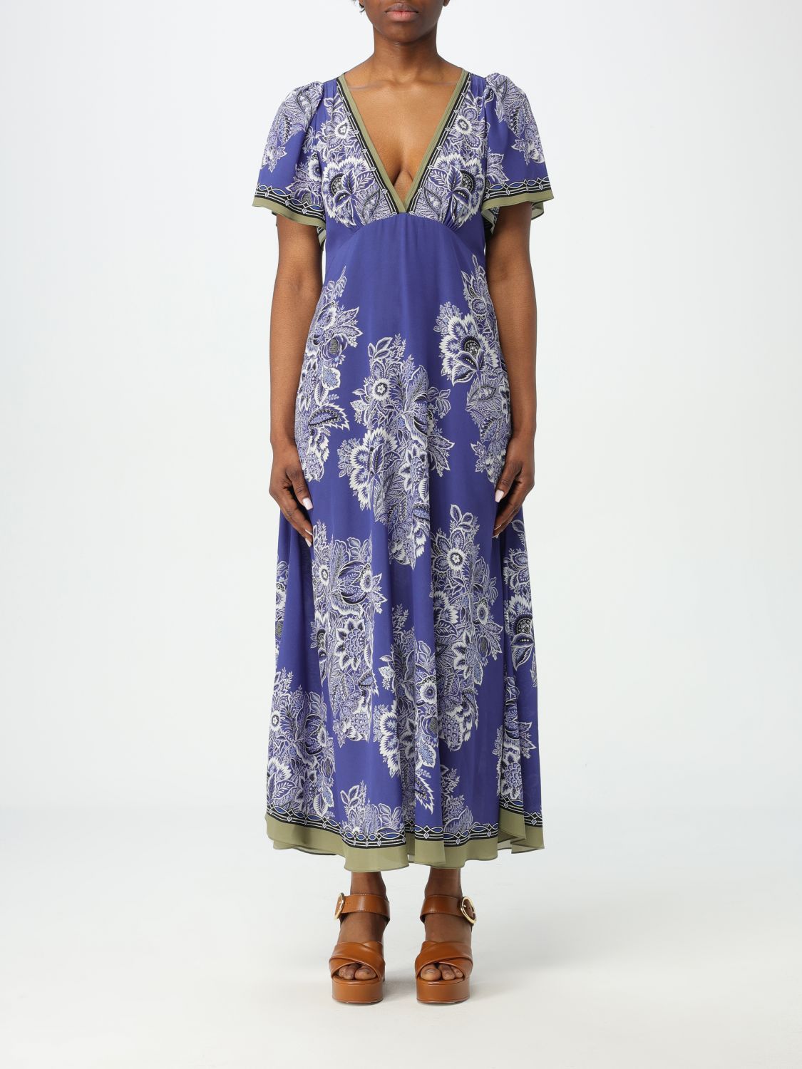 Etro Dress ETRO Woman color Blue