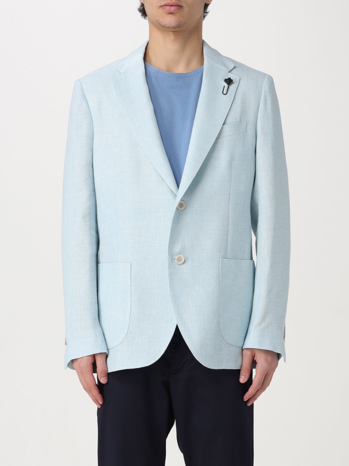 Lardini Blazer LARDINI Men colour Blue