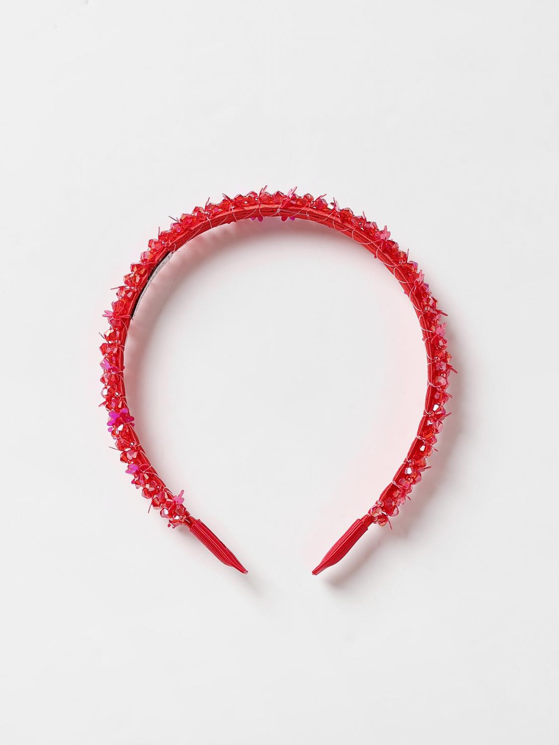 Monnalisa Hair Clip MONNALISA Kids color Red