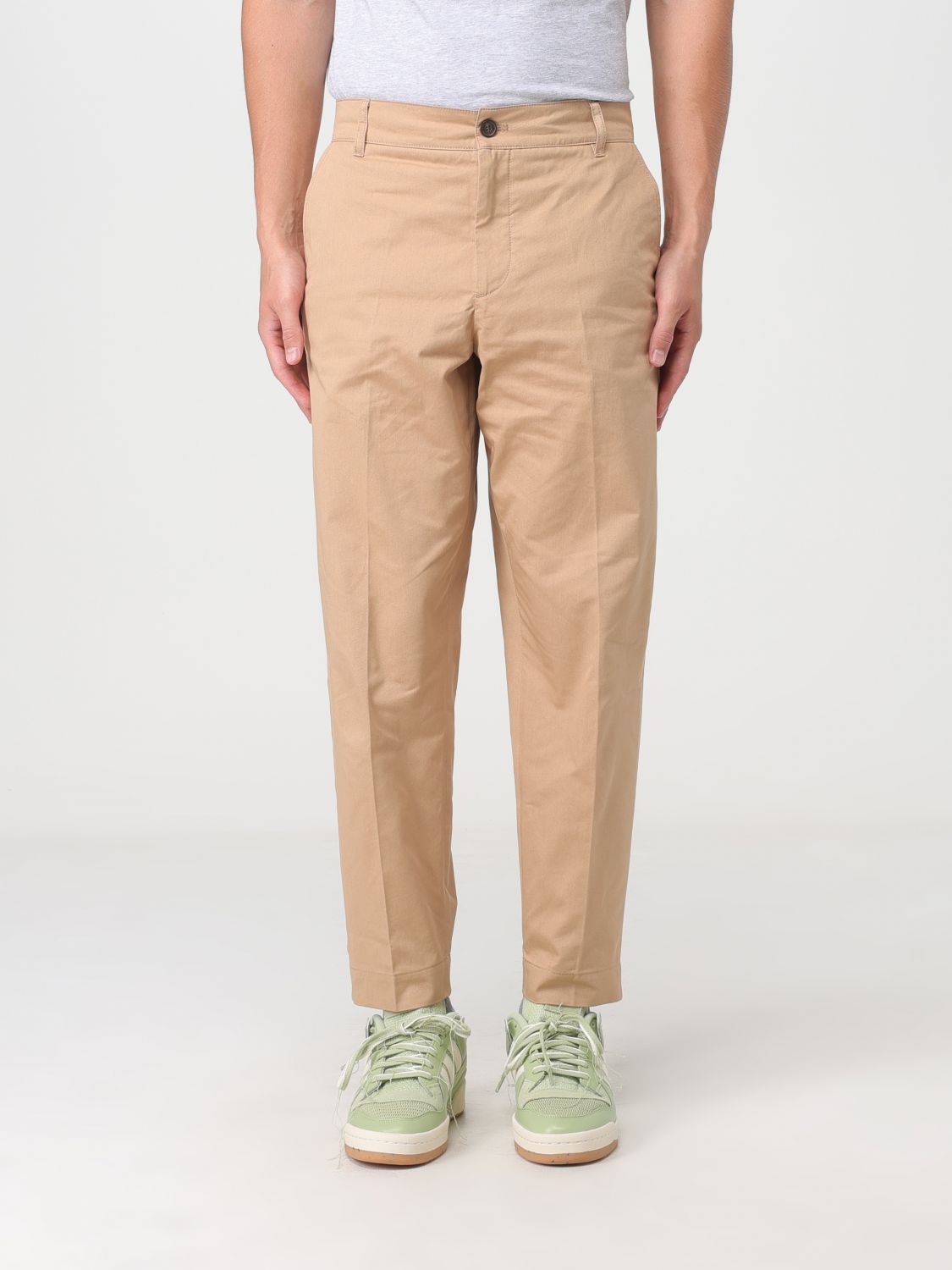 Maison Kitsuné Trousers MAISON KITSUNÉ Men colour Beige