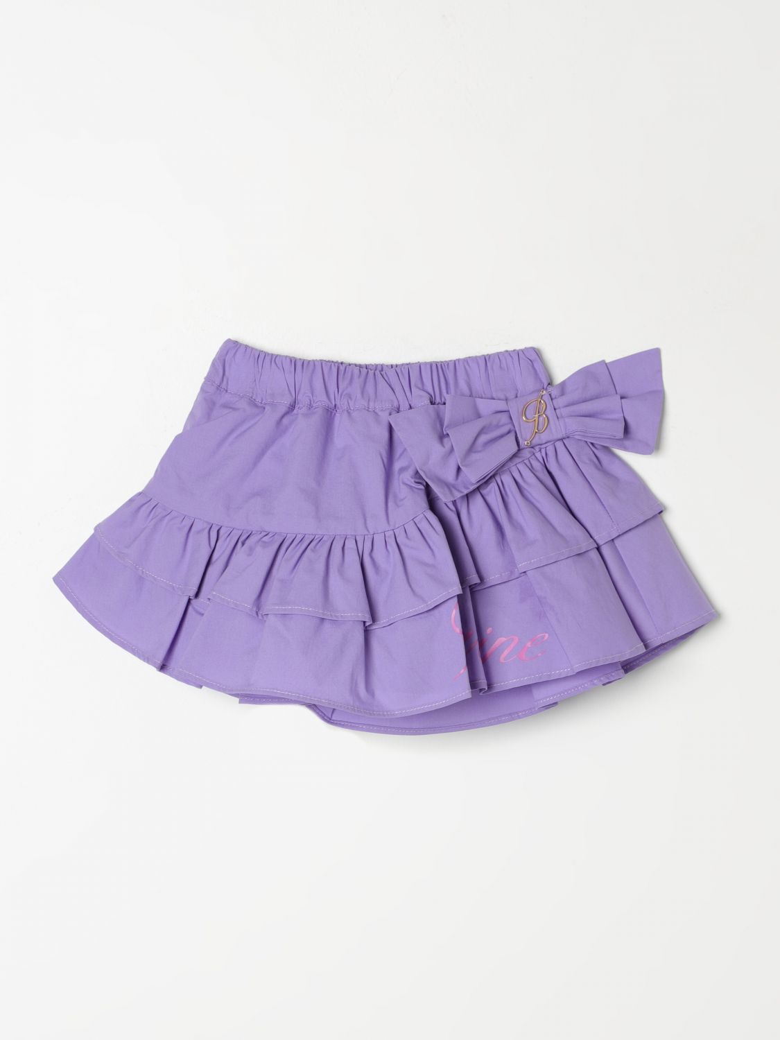Miss Blumarine Skirt MISS BLUMARINE Kids colour Lilac