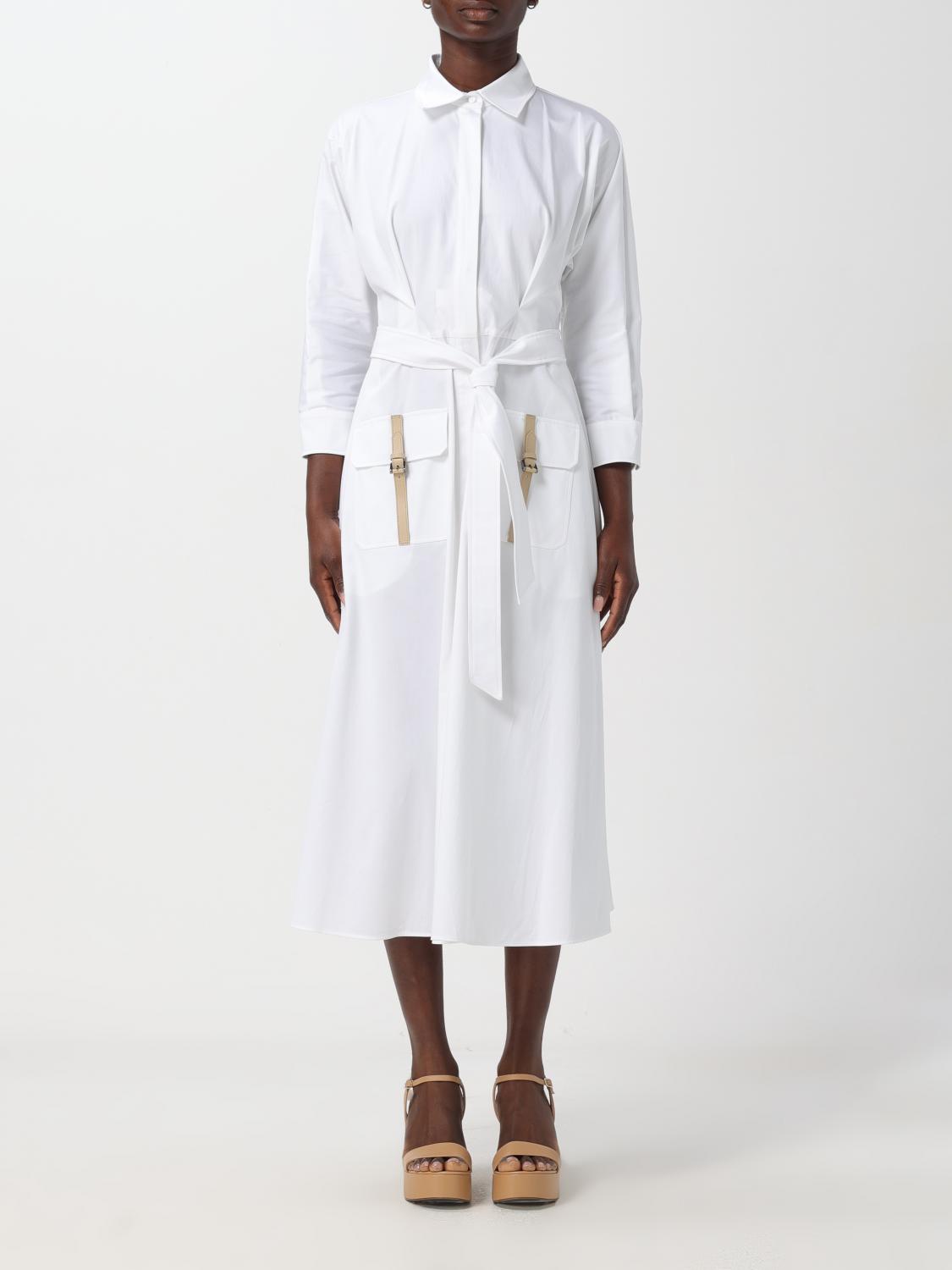 Max Mara Dress MAX MARA Woman color White