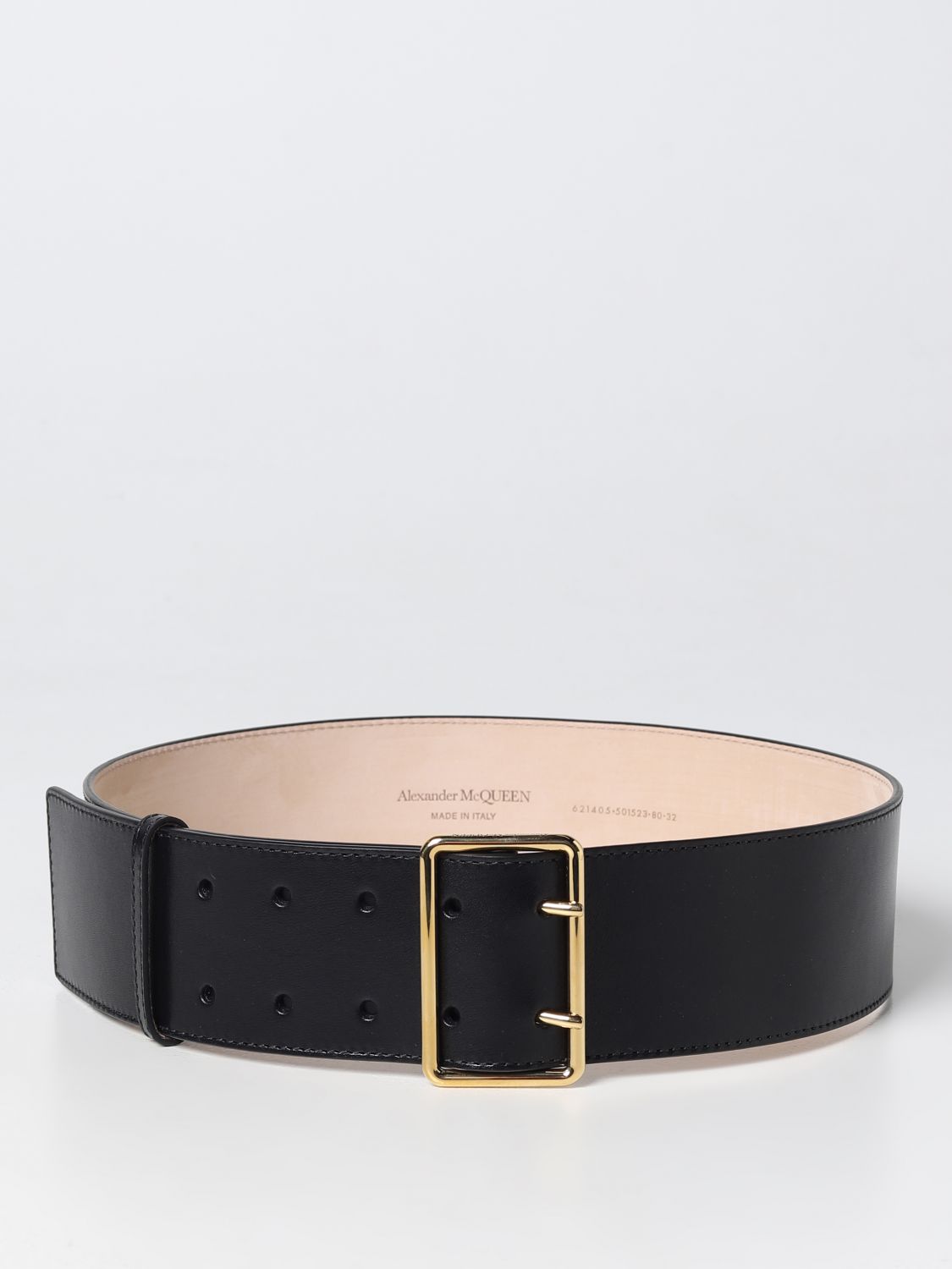 Alexander McQueen Belt ALEXANDER MCQUEEN Woman colour Black