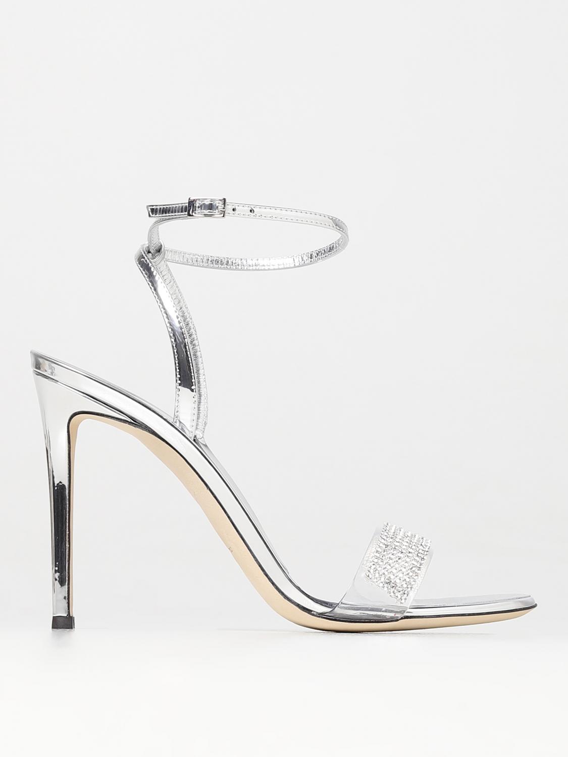 Giuseppe Zanotti Heeled Sandals GIUSEPPE ZANOTTI Woman colour Silver