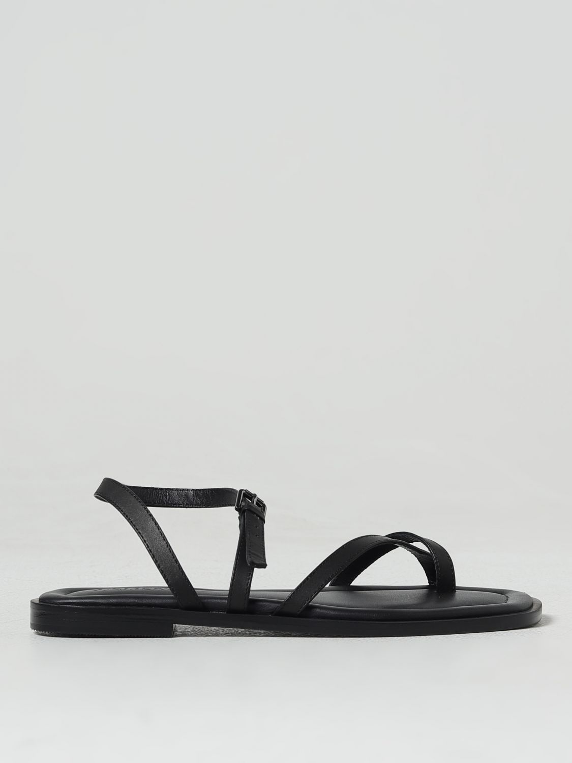 A.Emery Flat Sandals A.EMERY Woman colour Black