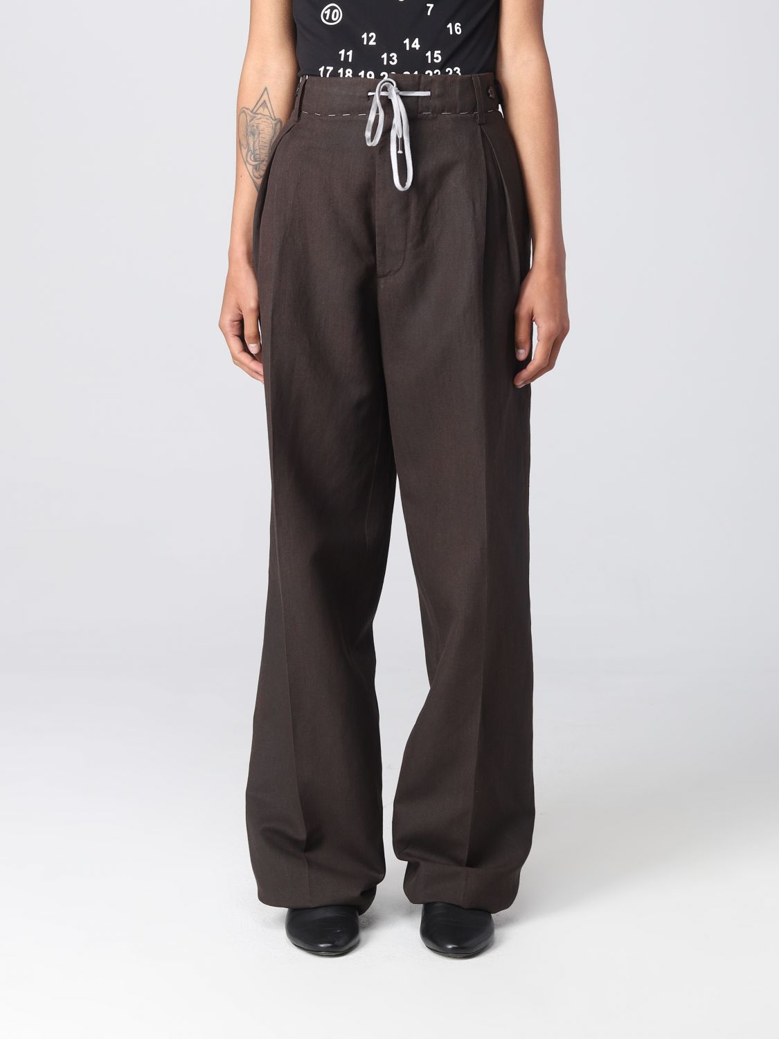 Maison Margiela Trousers MAISON MARGIELA Woman colour Black