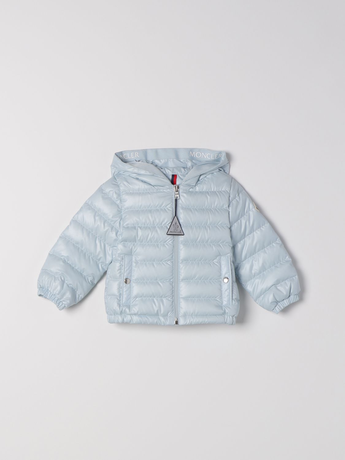 Moncler Jacket MONCLER Kids colour Gnawed Blue