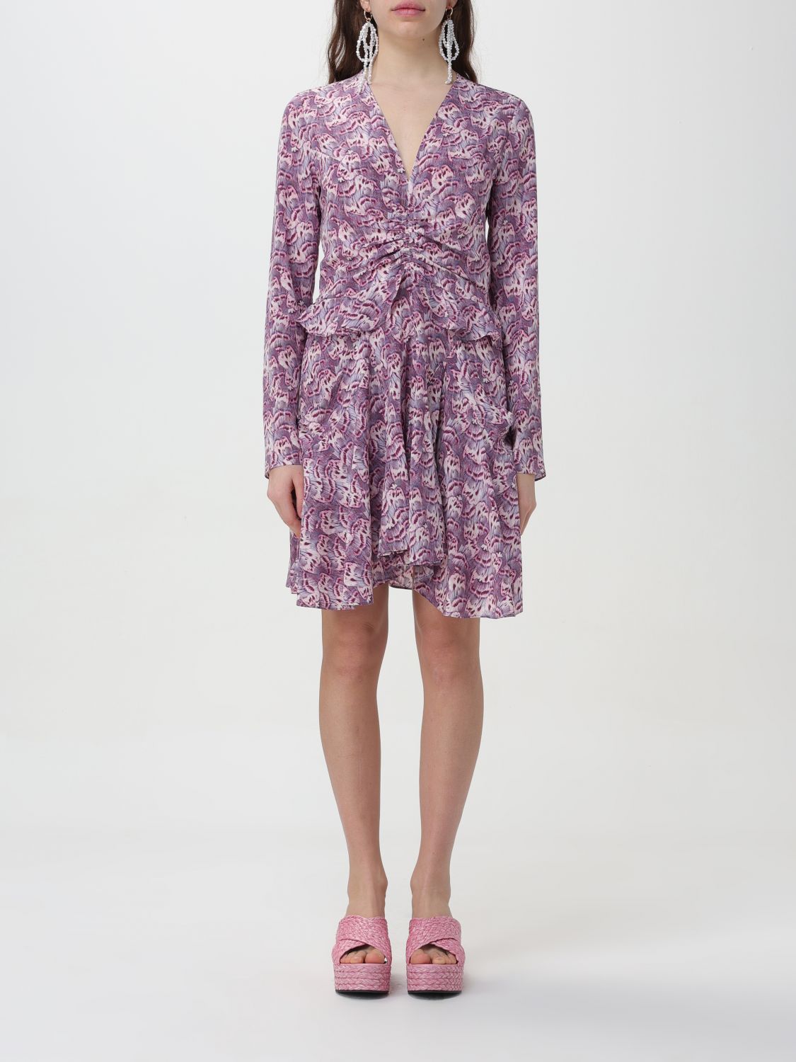 Isabel Marant Dress ISABEL MARANT Woman colour Plum