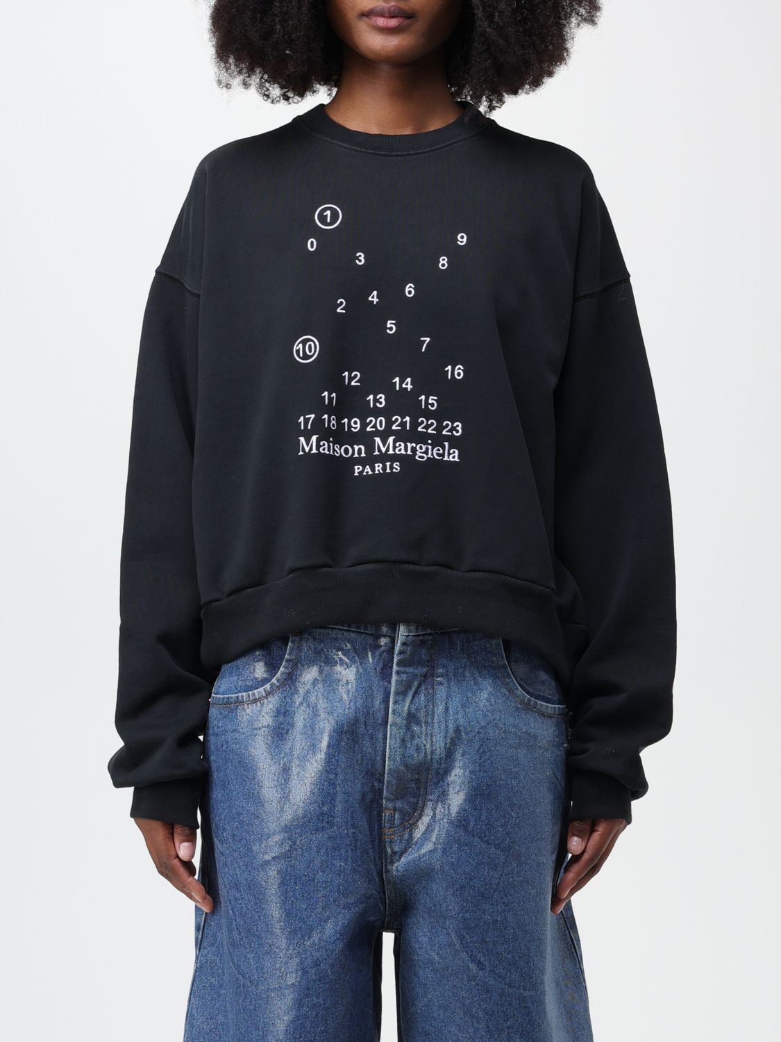 Maison Margiela Sweatshirt MAISON MARGIELA Woman colour Black