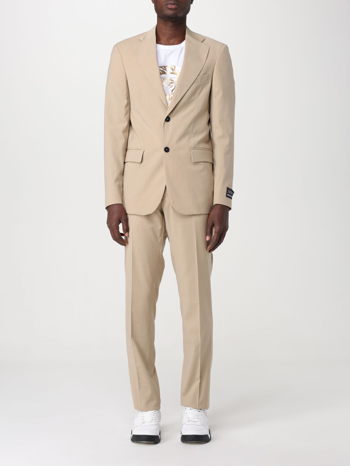 Just Cavalli Suit JUST CAVALLI Men colour Beige