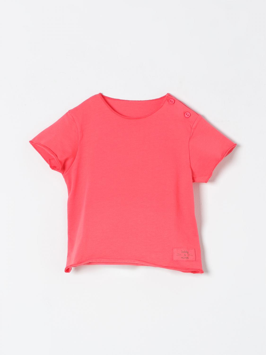 Teddy & Minou T-Shirt TEDDY & MINOU Kids color Red