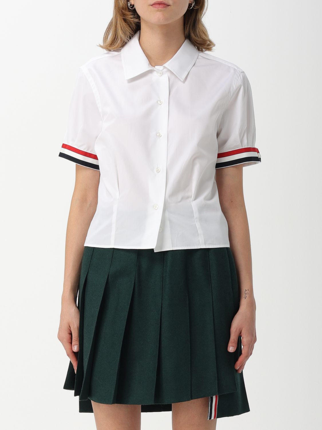 Thom Browne Shirt THOM BROWNE Woman colour White