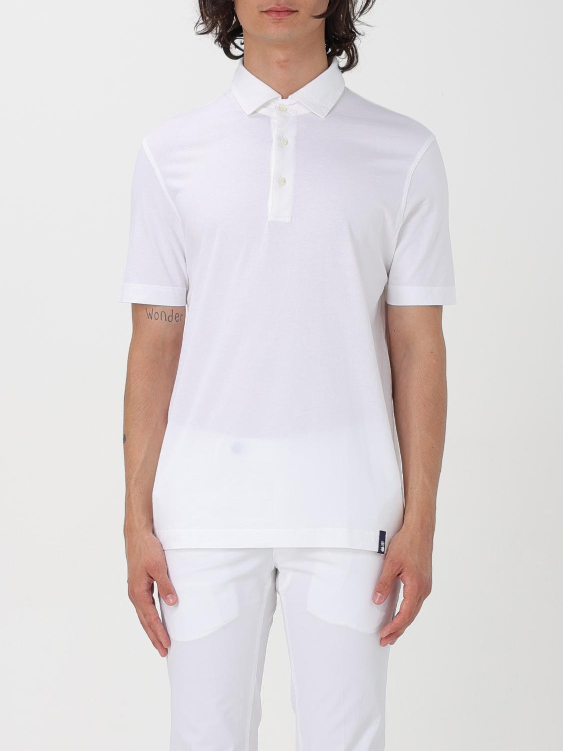 Drumohr Polo Shirt DRUMOHR Men color White