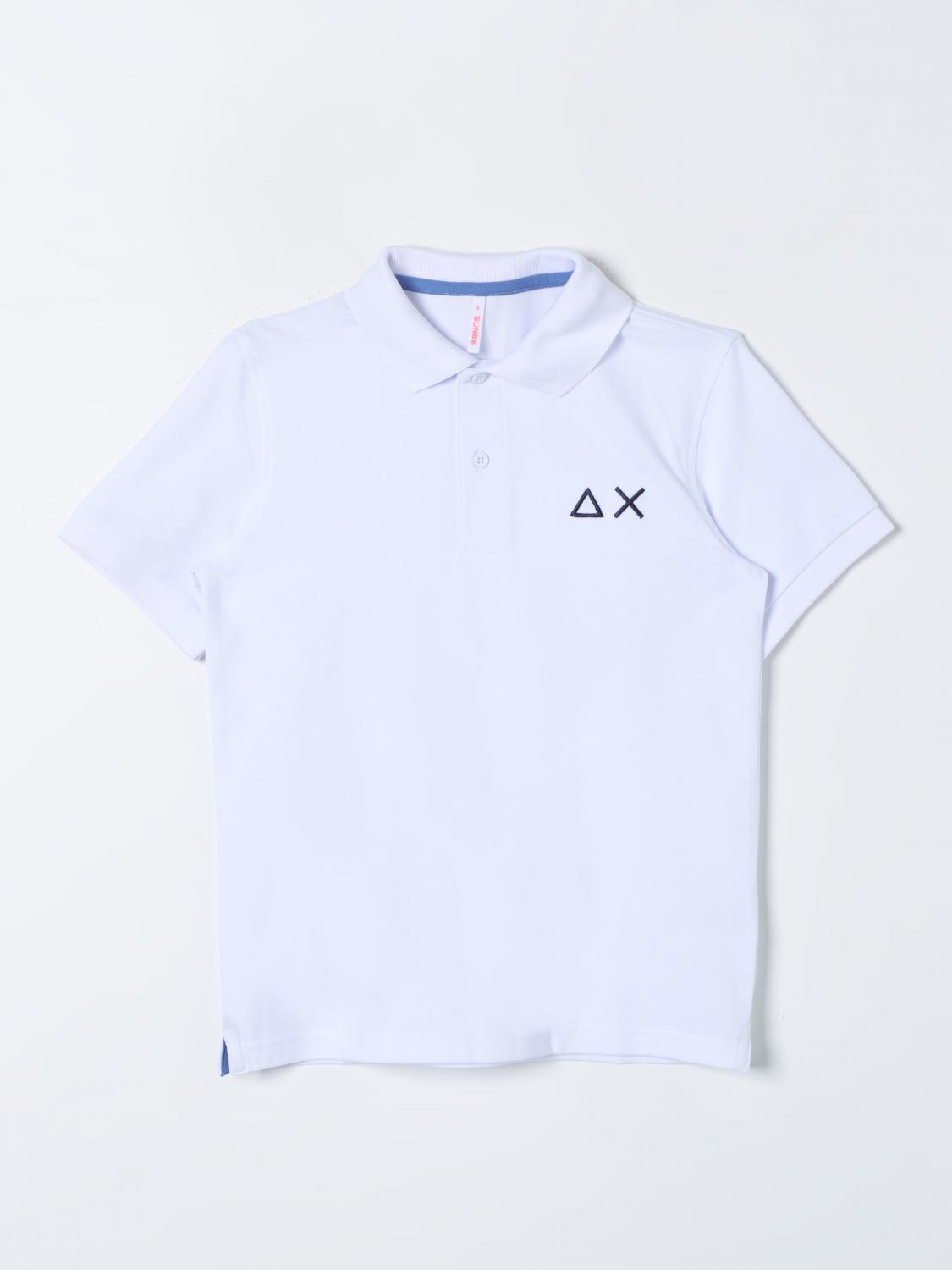  Polo Shirt SUN 68 Kids colour White