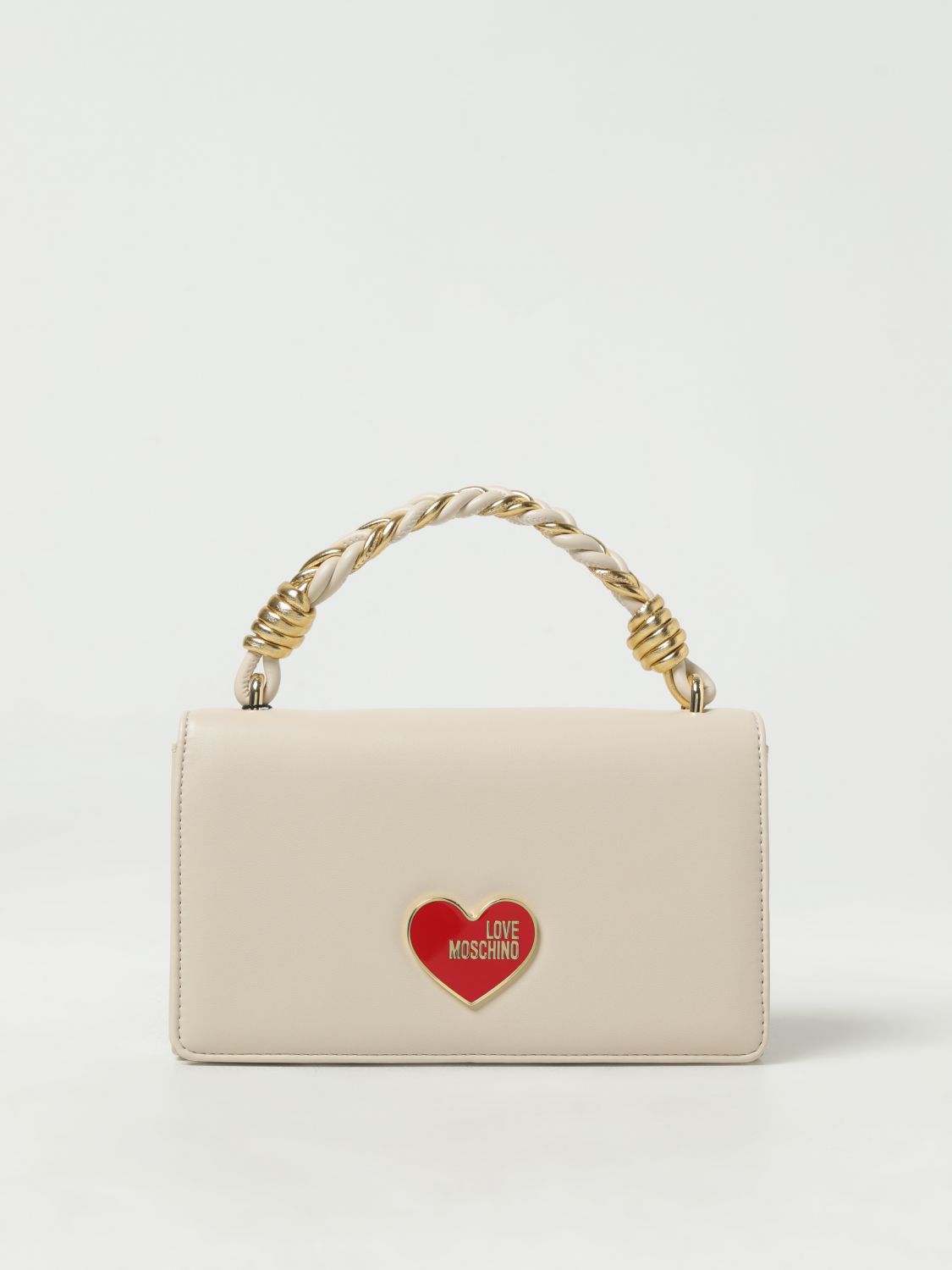 Love Moschino Crossbody Bags LOVE MOSCHINO Woman colour Ivory