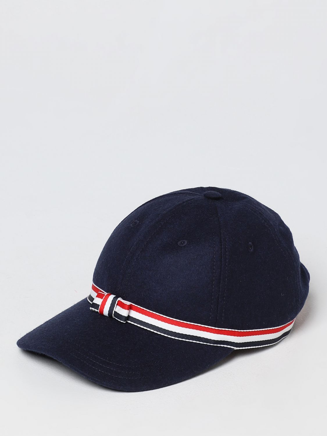 Thom Browne Hat THOM BROWNE Woman colour Navy