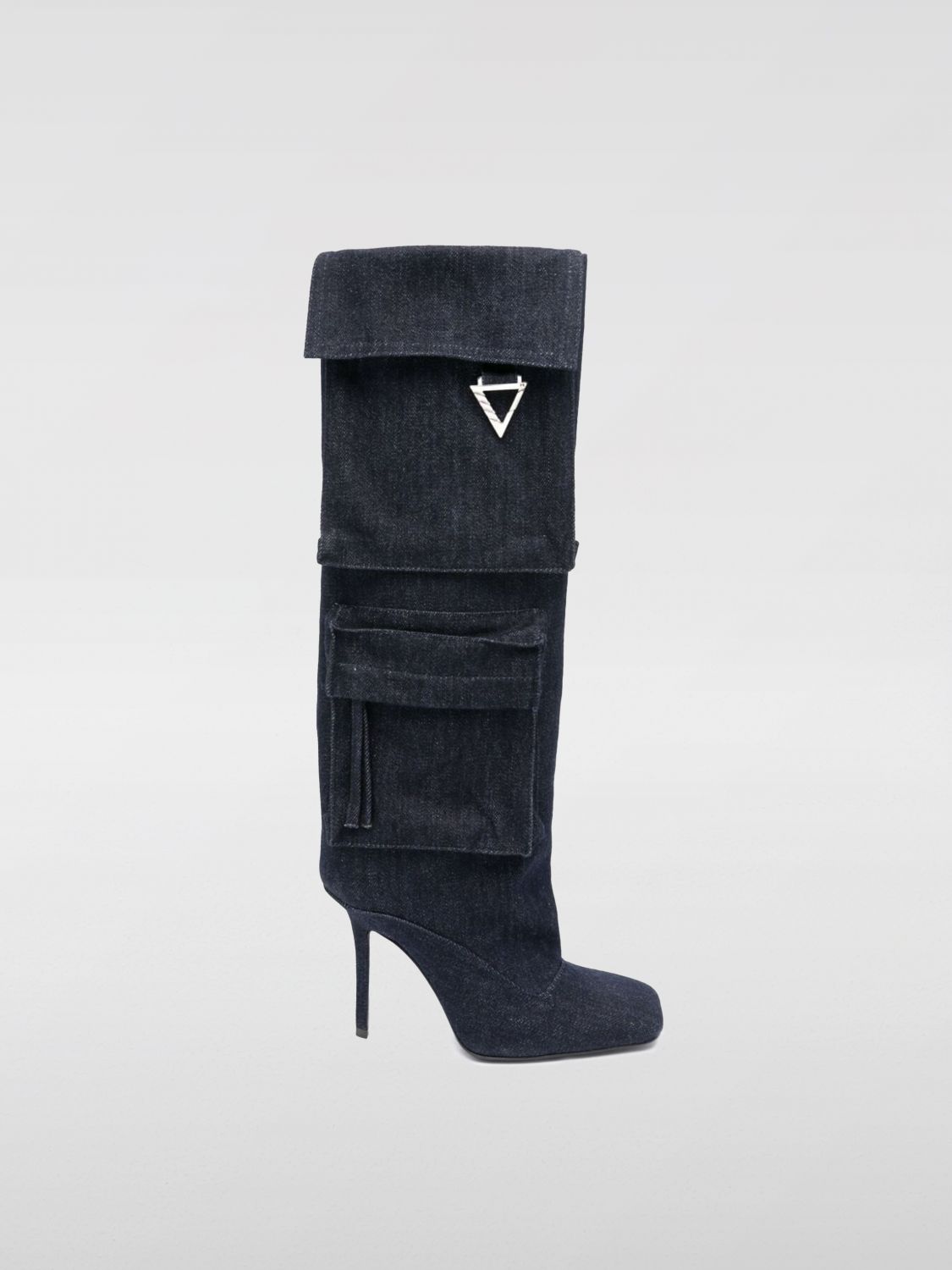 The Attico Boots THE ATTICO Woman color Denim