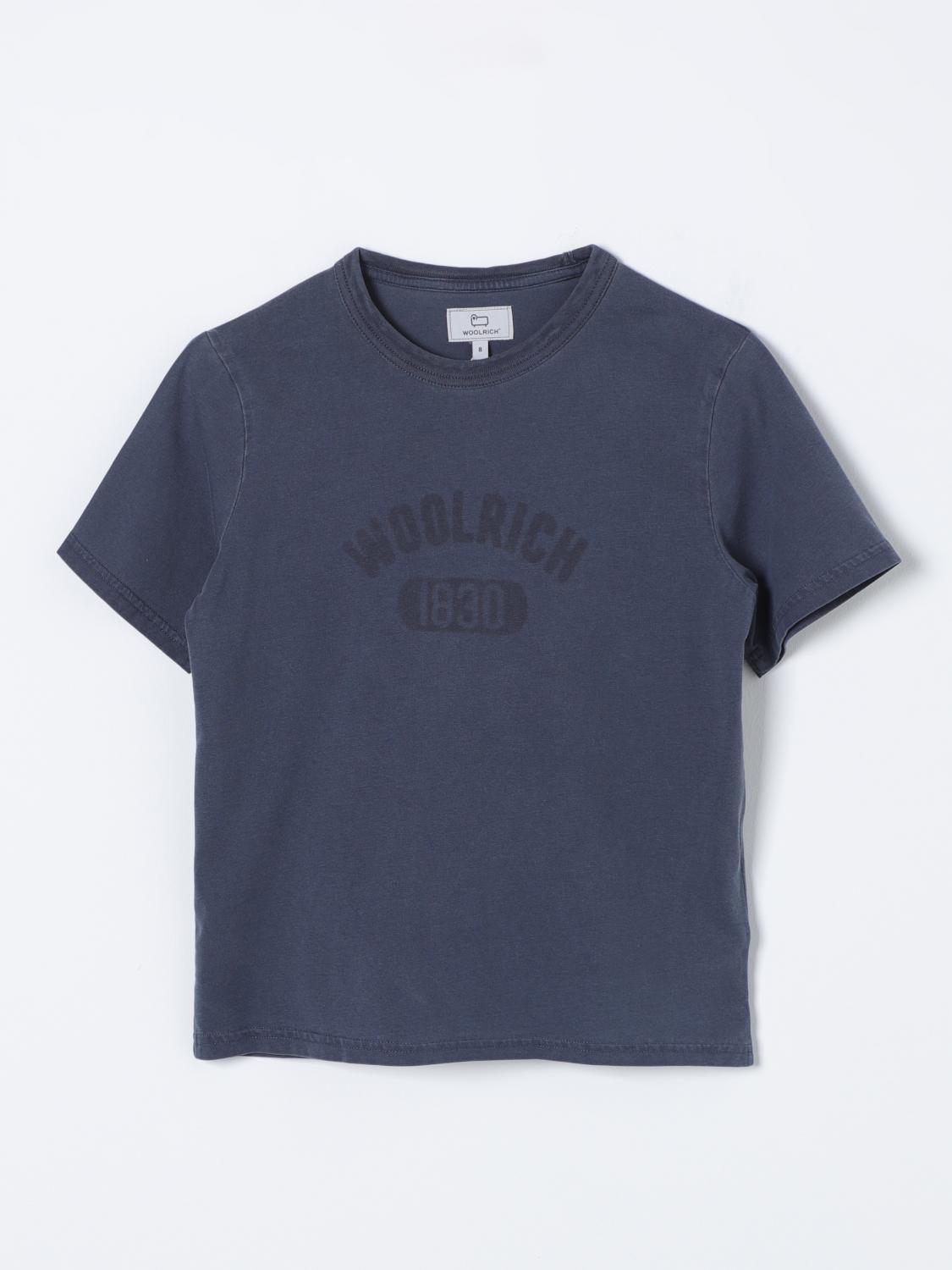 Woolrich T-Shirt WOOLRICH Kids color Blue