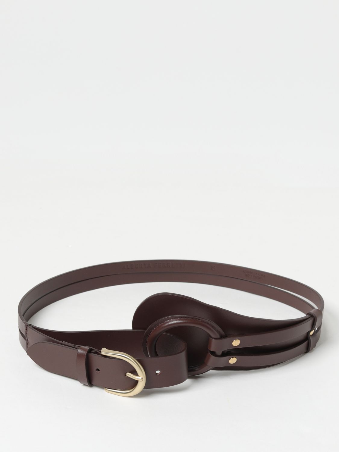 Alberta Ferretti Belt ALBERTA FERRETTI Woman colour Brown