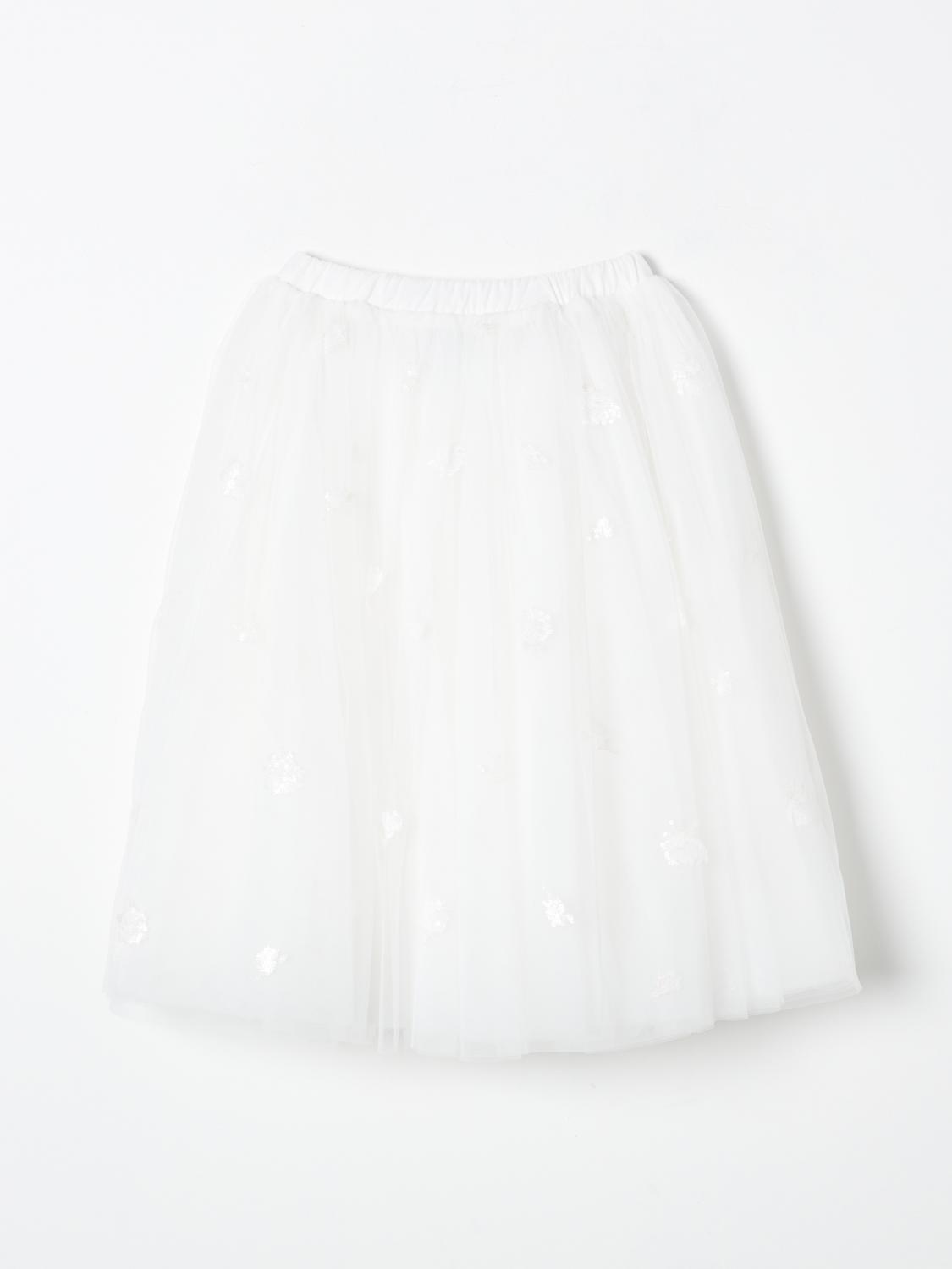 Simonetta Skirt SIMONETTA Kids color Ivory