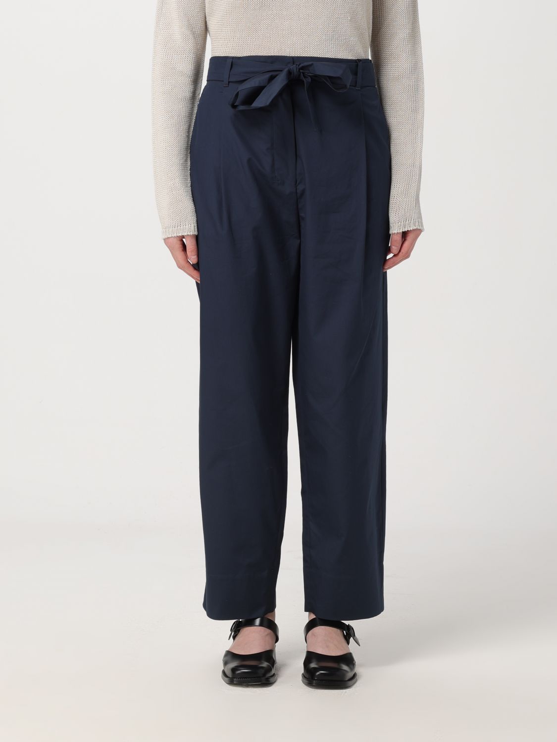  Trousers 'S MAX MARA Woman colour Blue